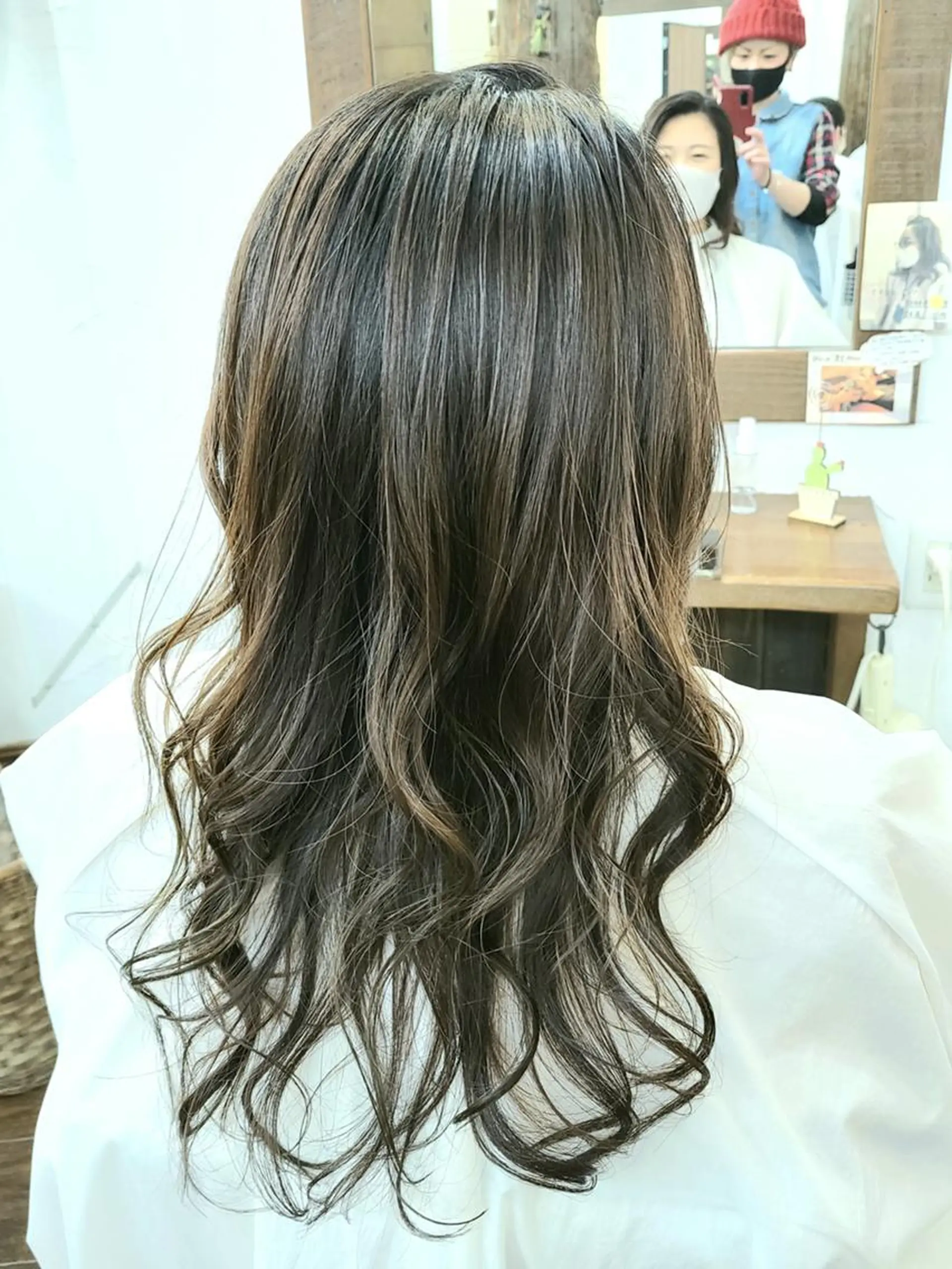 ロング ヘアアレンジ カラー 【大宮】デザイナー Anne 諳 アンのヘアスタイル