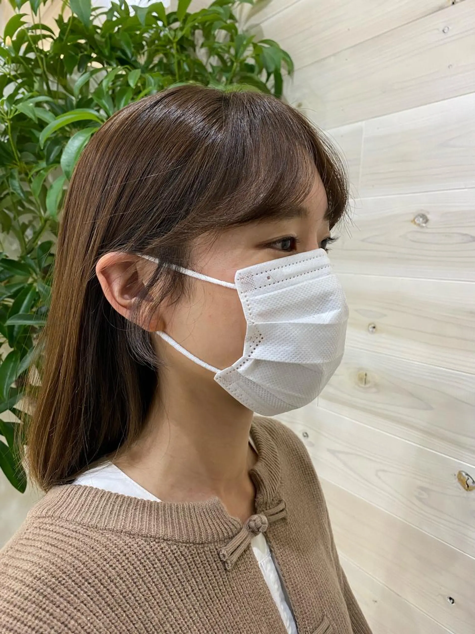 ミディアム 韓国ヘア／艶カラー minamiのヘアスタイル