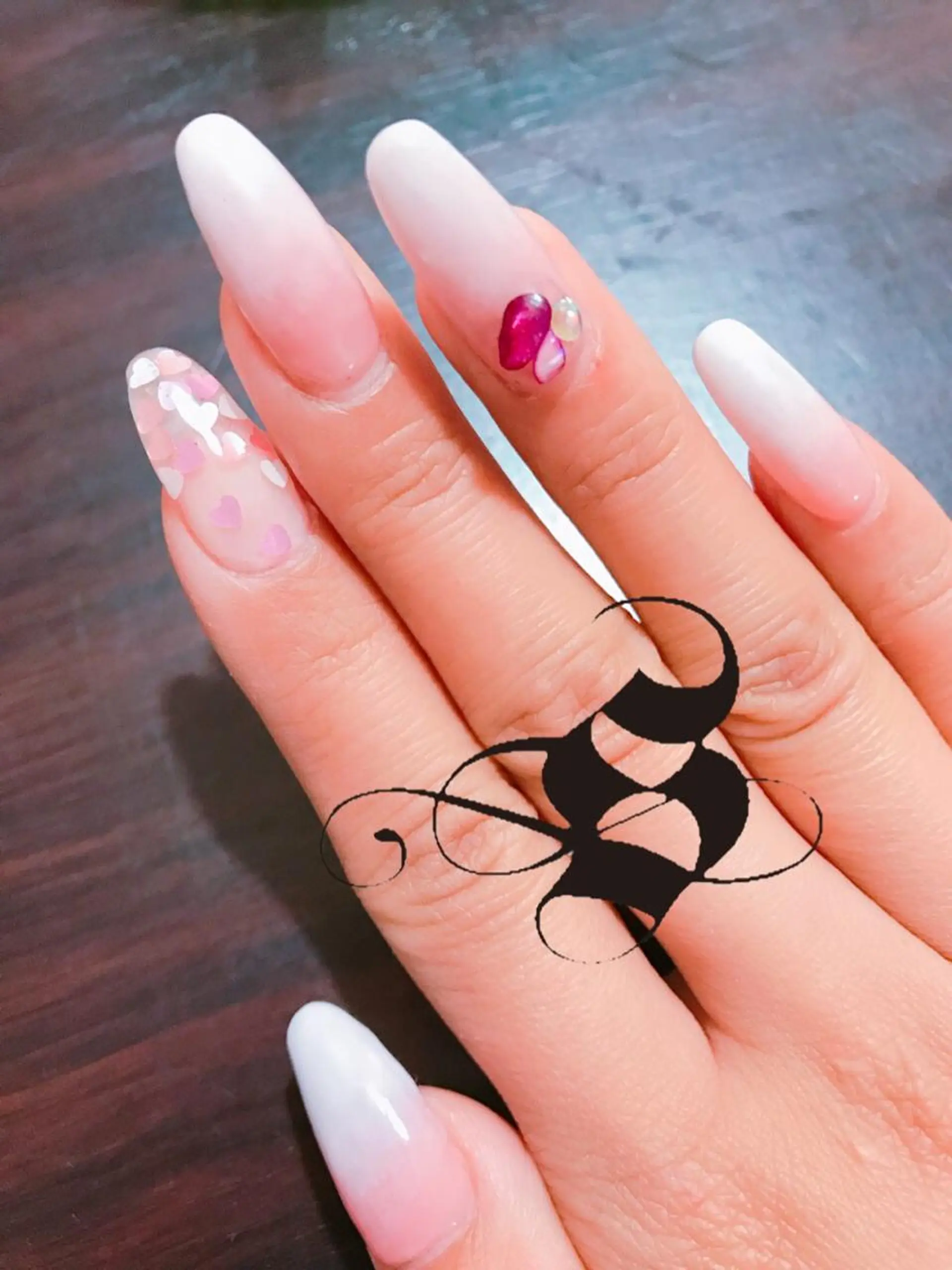 ネイル 長さ出し メンズネイル 持ち込み スカルプネイル ネイルチップ S&S 村田小百合のネイルデザイン