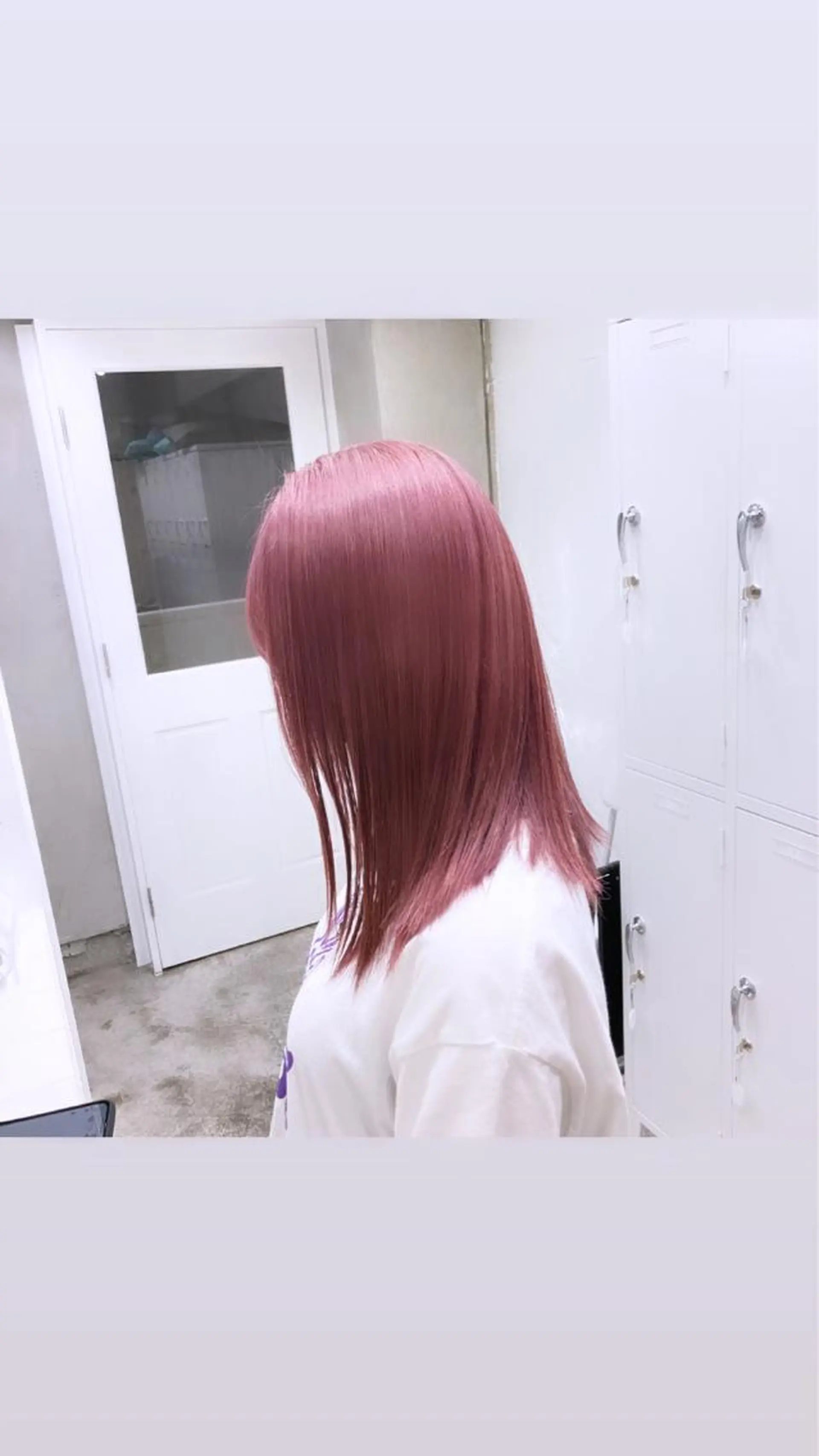 ミディアム カラー ヘアカラー トリートメント ヘアセット 渋谷🎨ハイトーン ×エクステ🎨レンのヘアスタイル