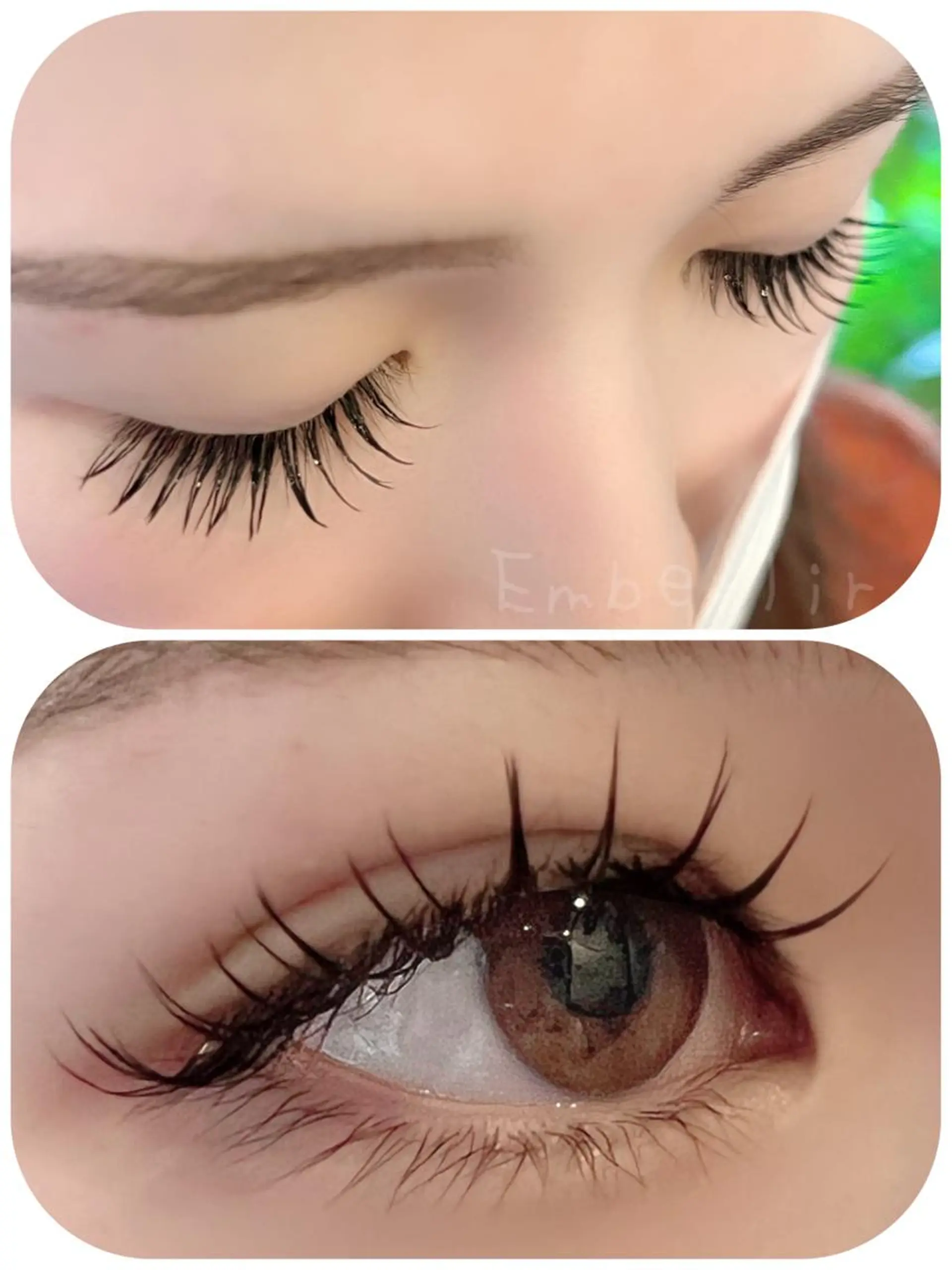 マツエク・マツパ アンベリール所属・Embellir 岡田のマツエク・マツパデザイン