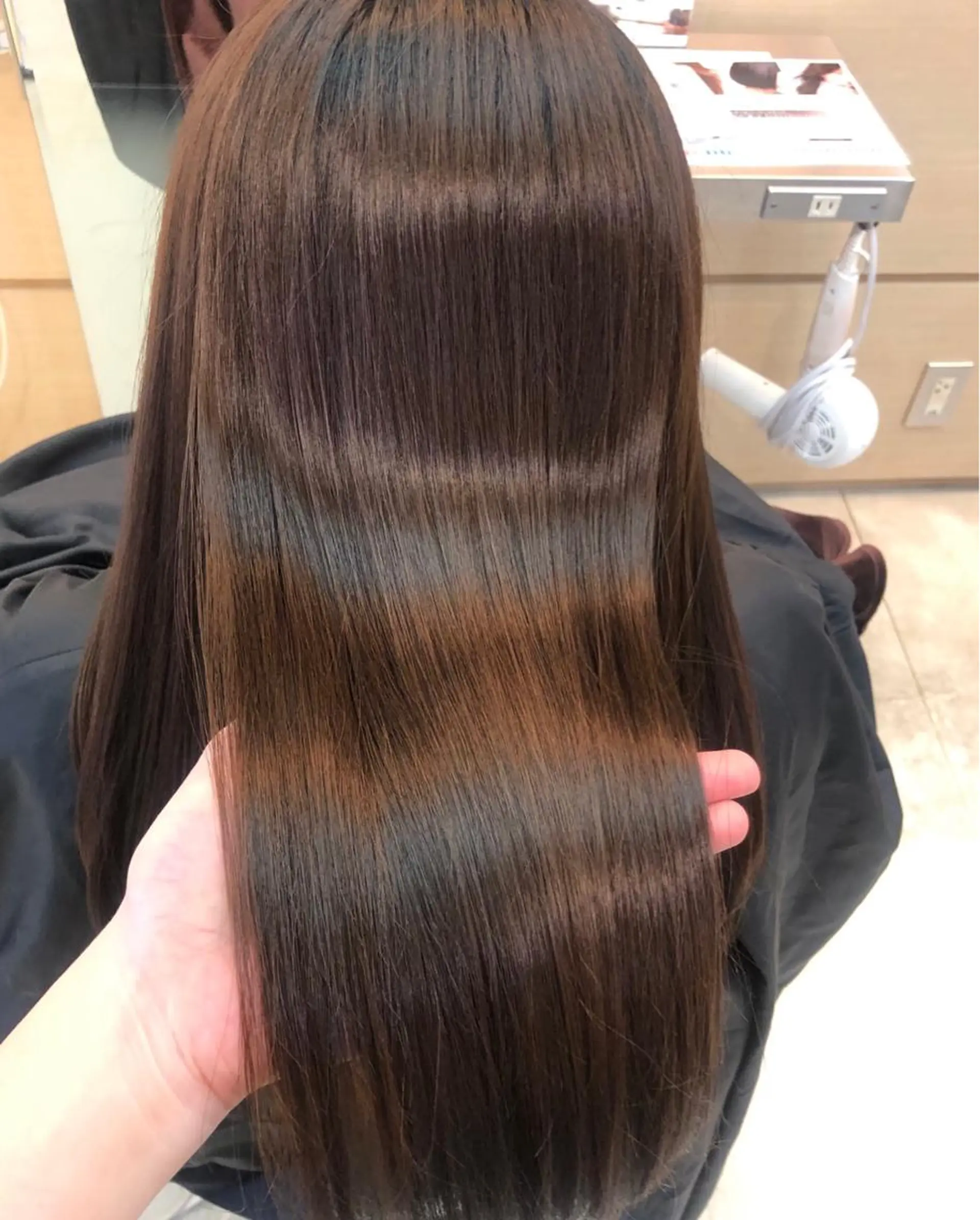 セミロング カラー 髪質改善 シールエクステ/ 髪質改善💐yuuのヘアスタイル