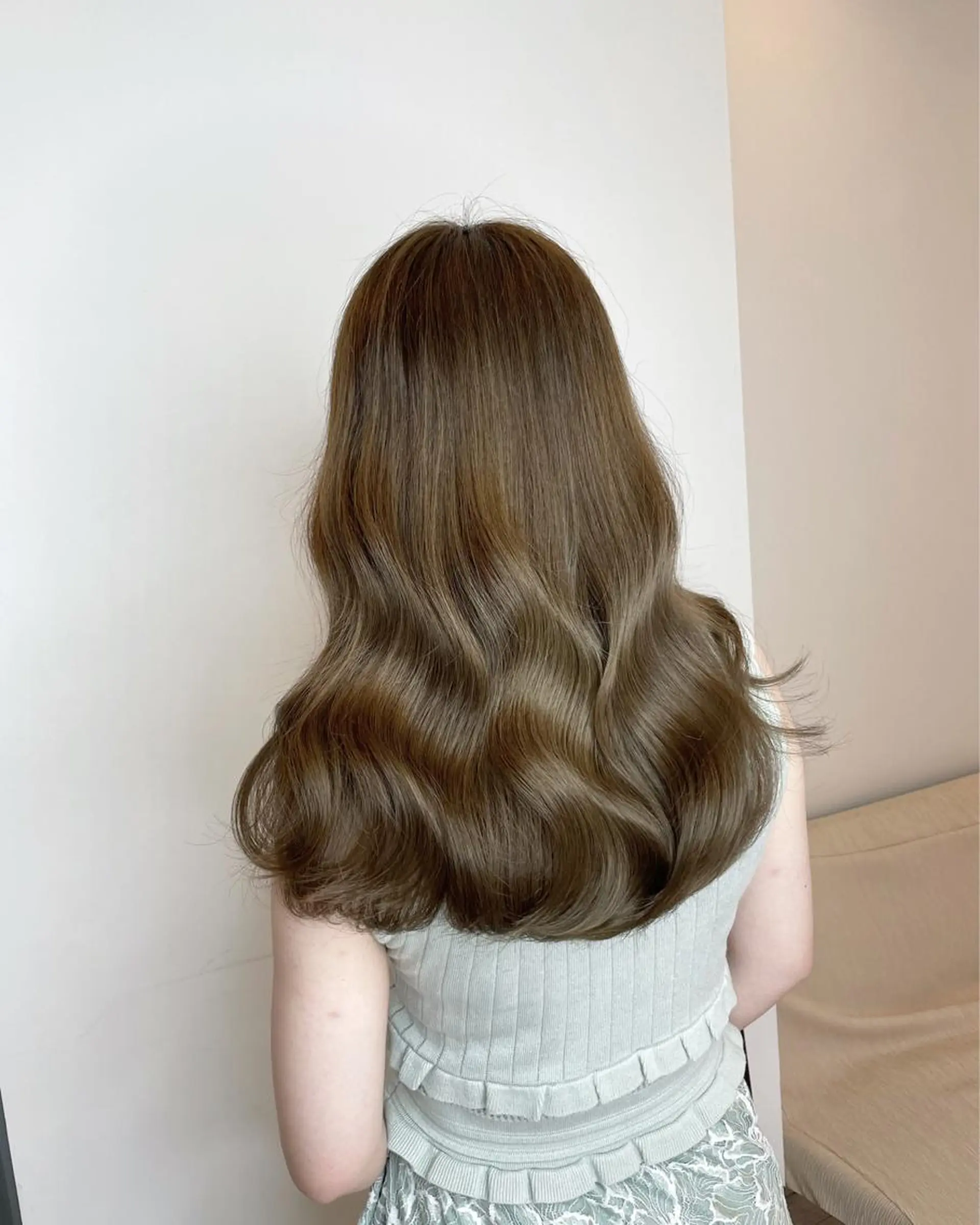 ミディアム ヘアカラー トリートメント ヘアセット 栄/久屋大通り/韓国 /透明感/横山🩵のヘアスタイル