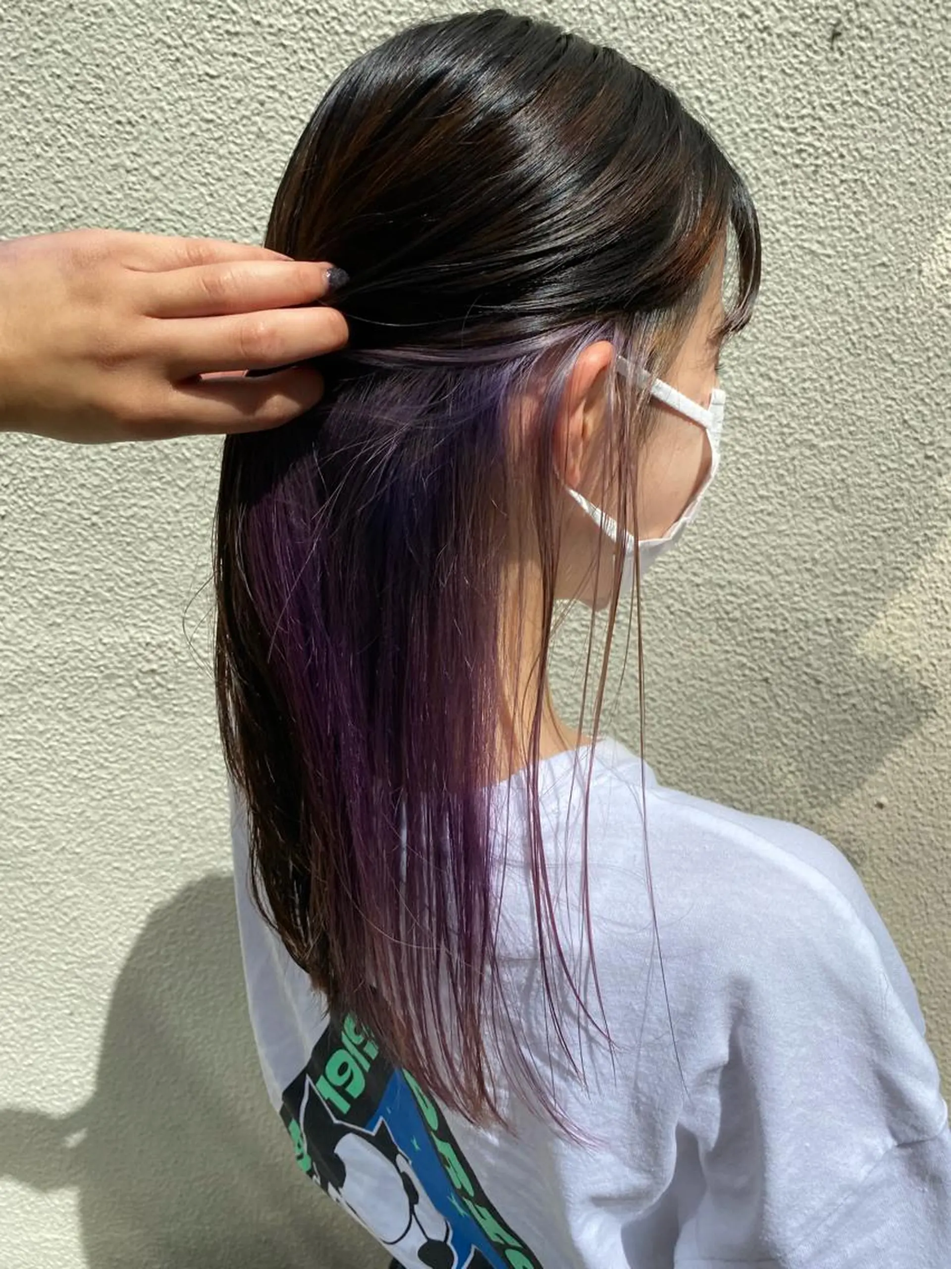 ミディアム ヘアカラー saru所属・大西 柚羽のヘアスタイル