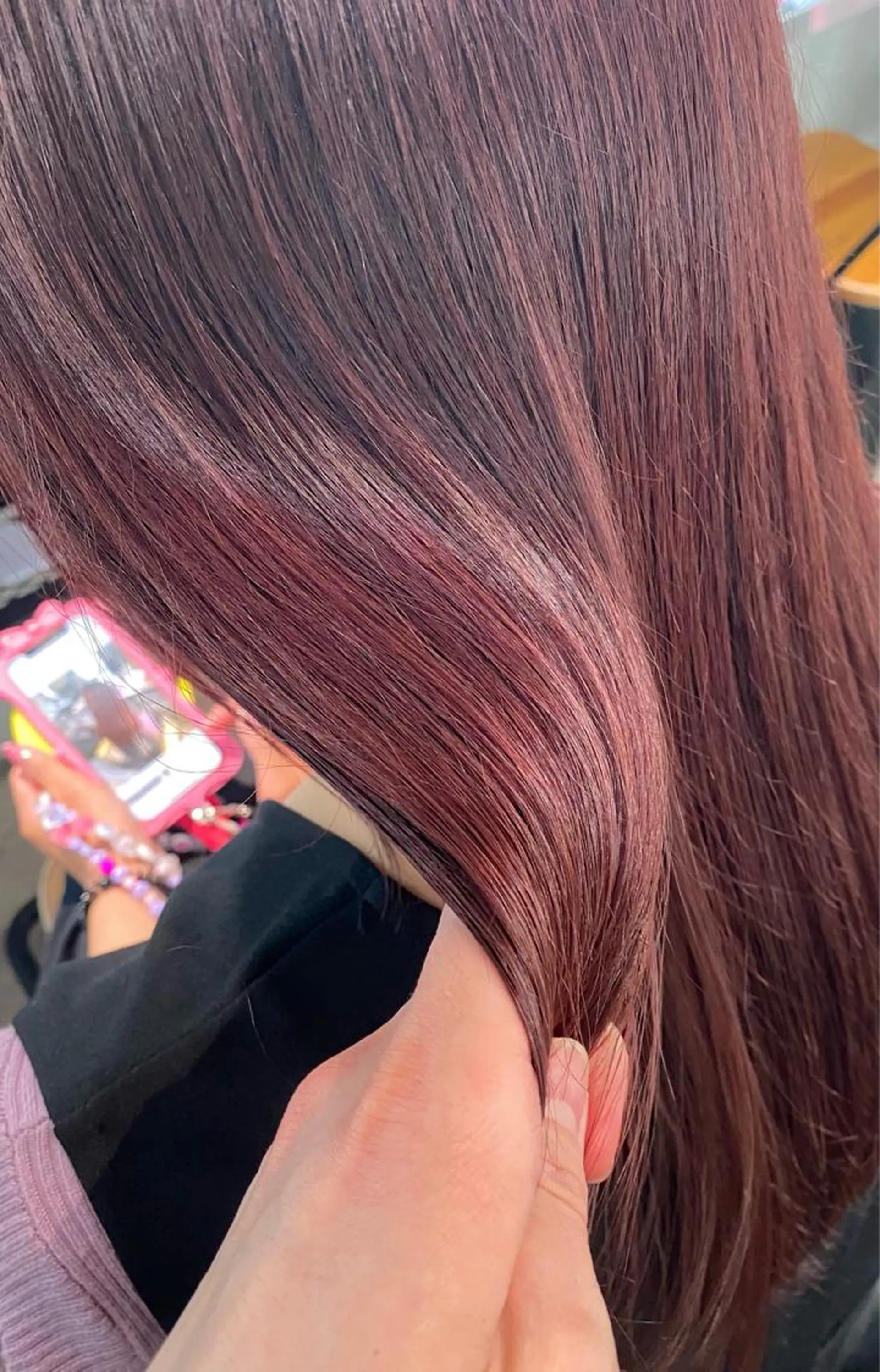 ロング カラー ヘアカラー トリートメント お洒落カジュアル🍃 まなとのヘアスタイル