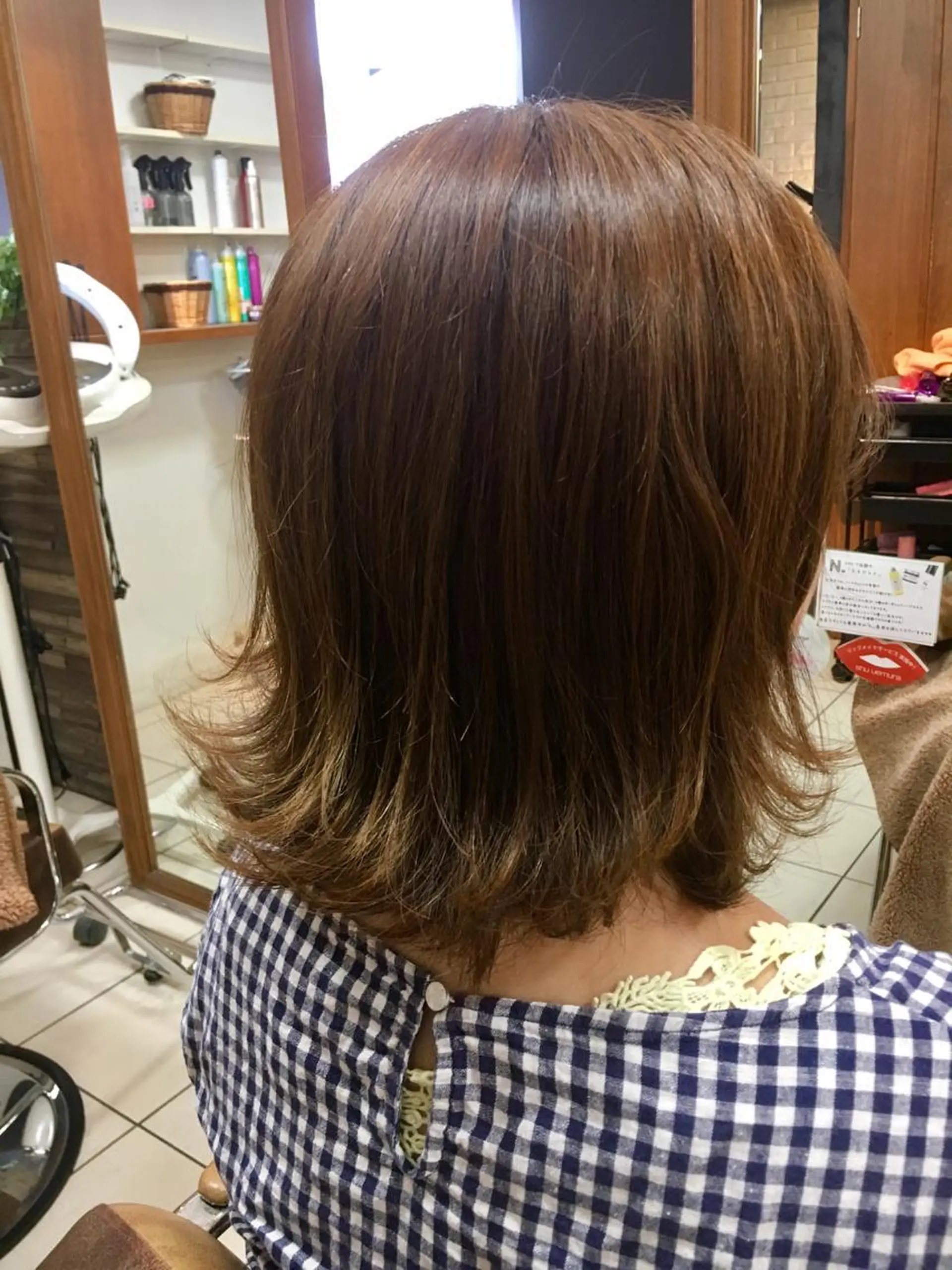 ショート カラー アッシュ 三尾 麻美のマツエク・マツパデザイン