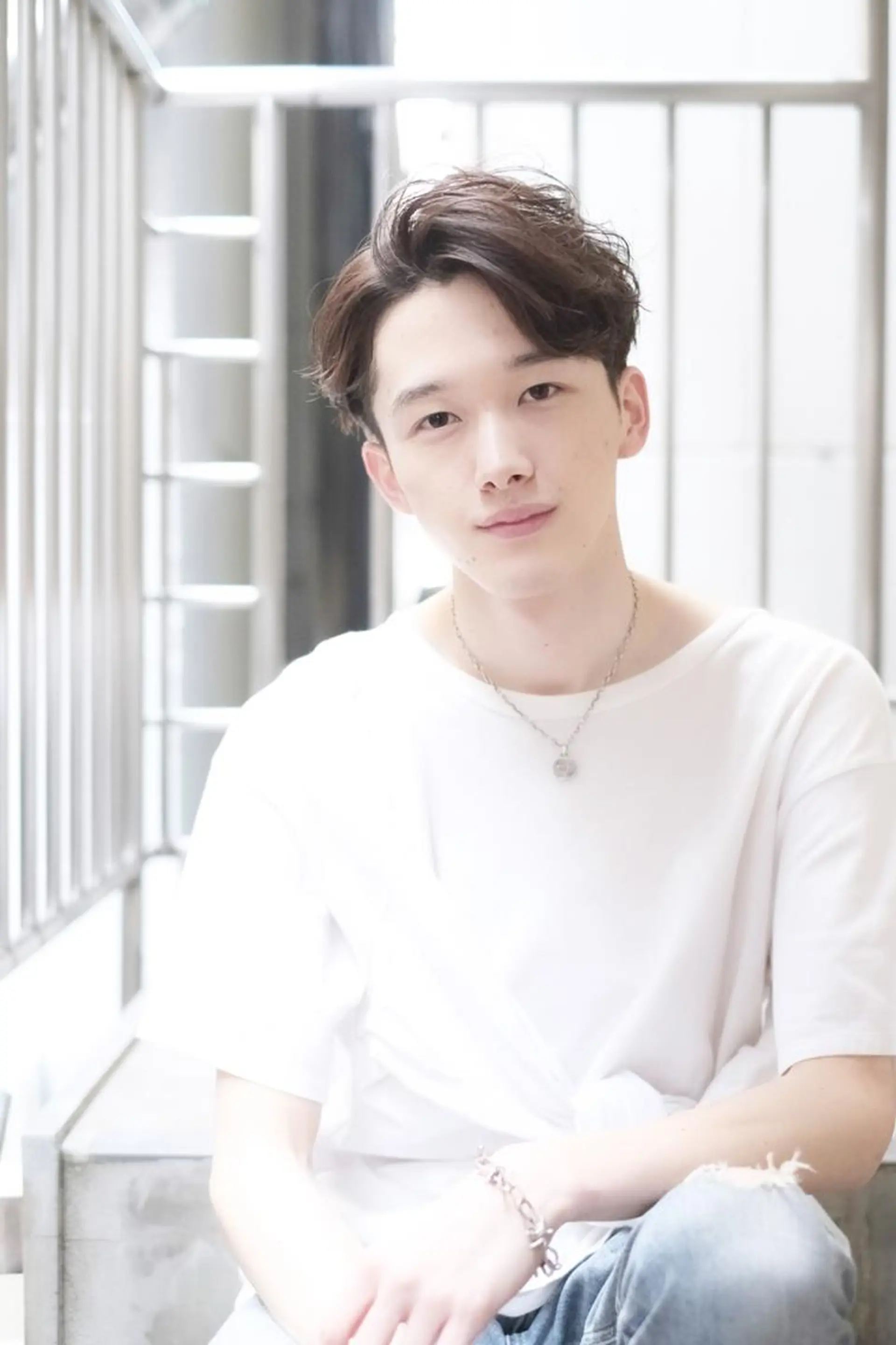 セミロング カラー ba_boo 福岡店のヘアスタイル