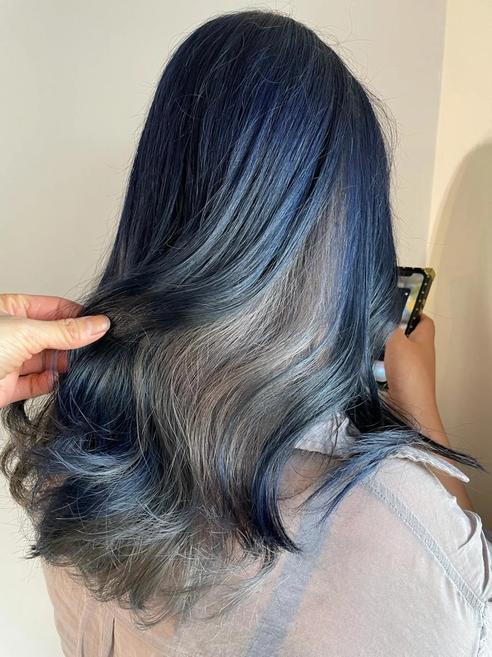 ロング カラー ヘアアレンジ メンズ キッズ マツエク・マツパ アイブロウ 透明感カラー/推しカ ラー☁️JURAのヘアスタイル