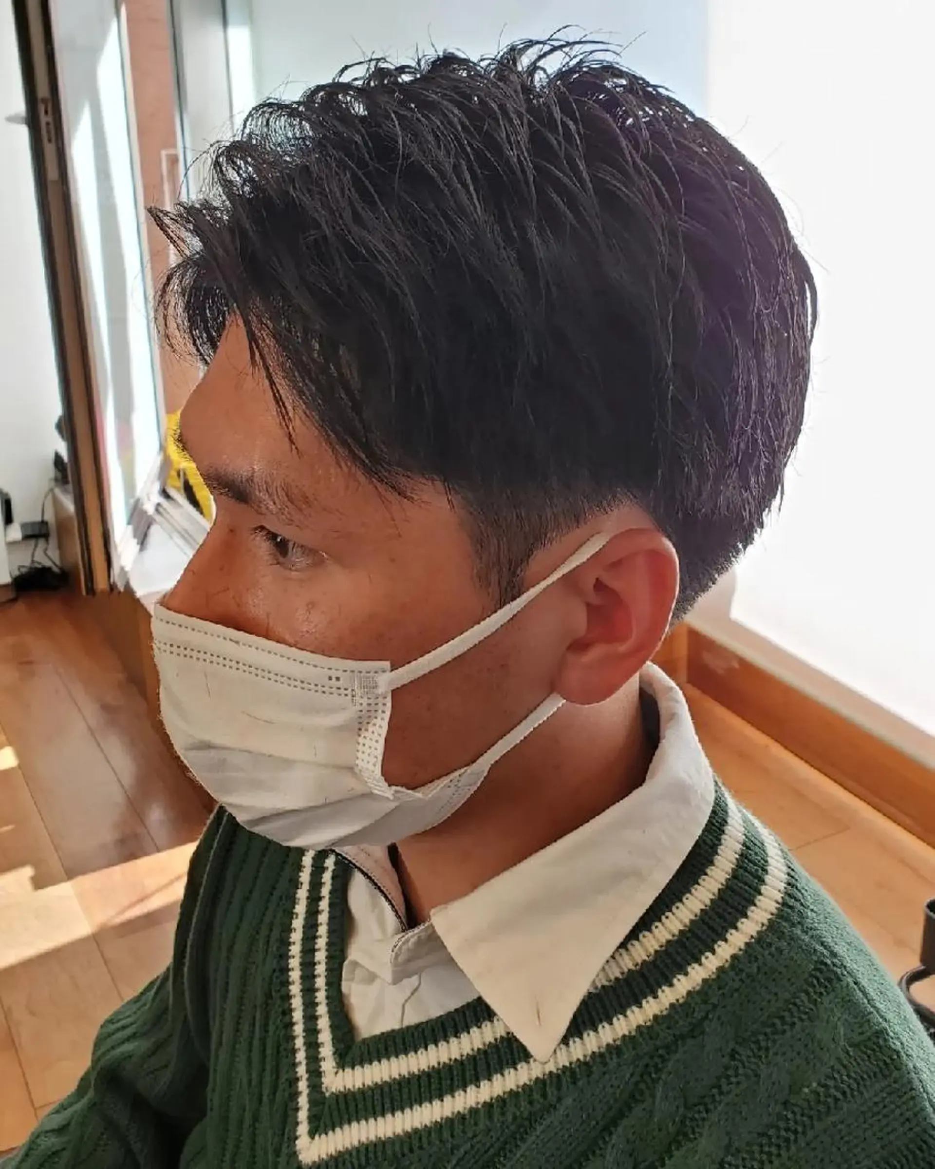 ショート メンズ アップバング SORA麻布十番店所属・武藤 虎太朗のヘアスタイル