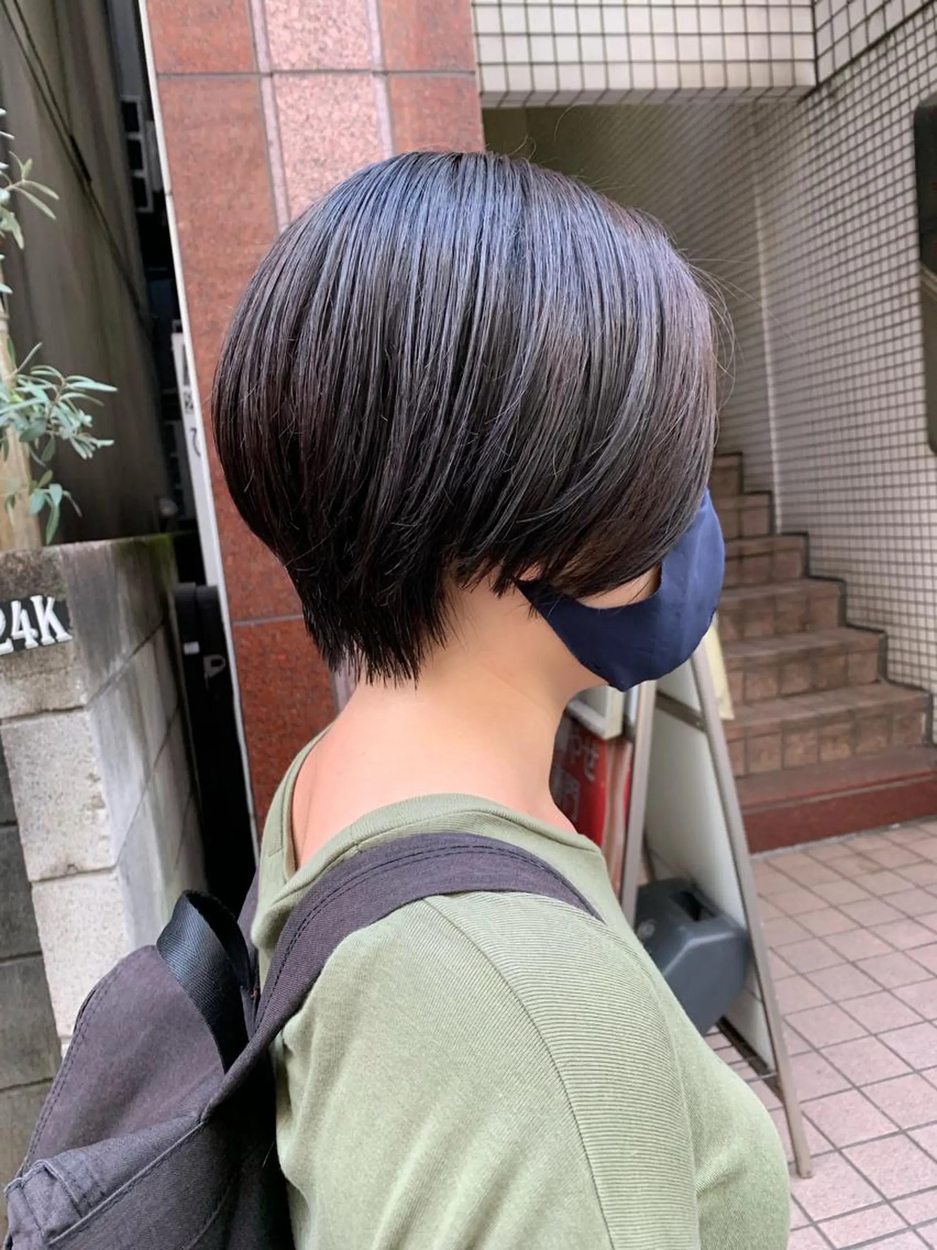 ショート カラー ヘアアレンジ 🫧透明感カラー/ ボブ/小笠原汐海🪽のヘアスタイル