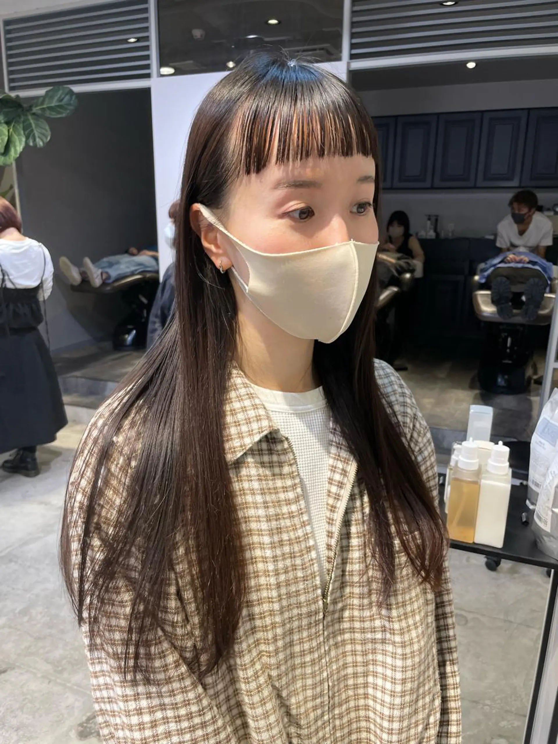 セミロング 斉藤 瑞恵のヘアスタイル