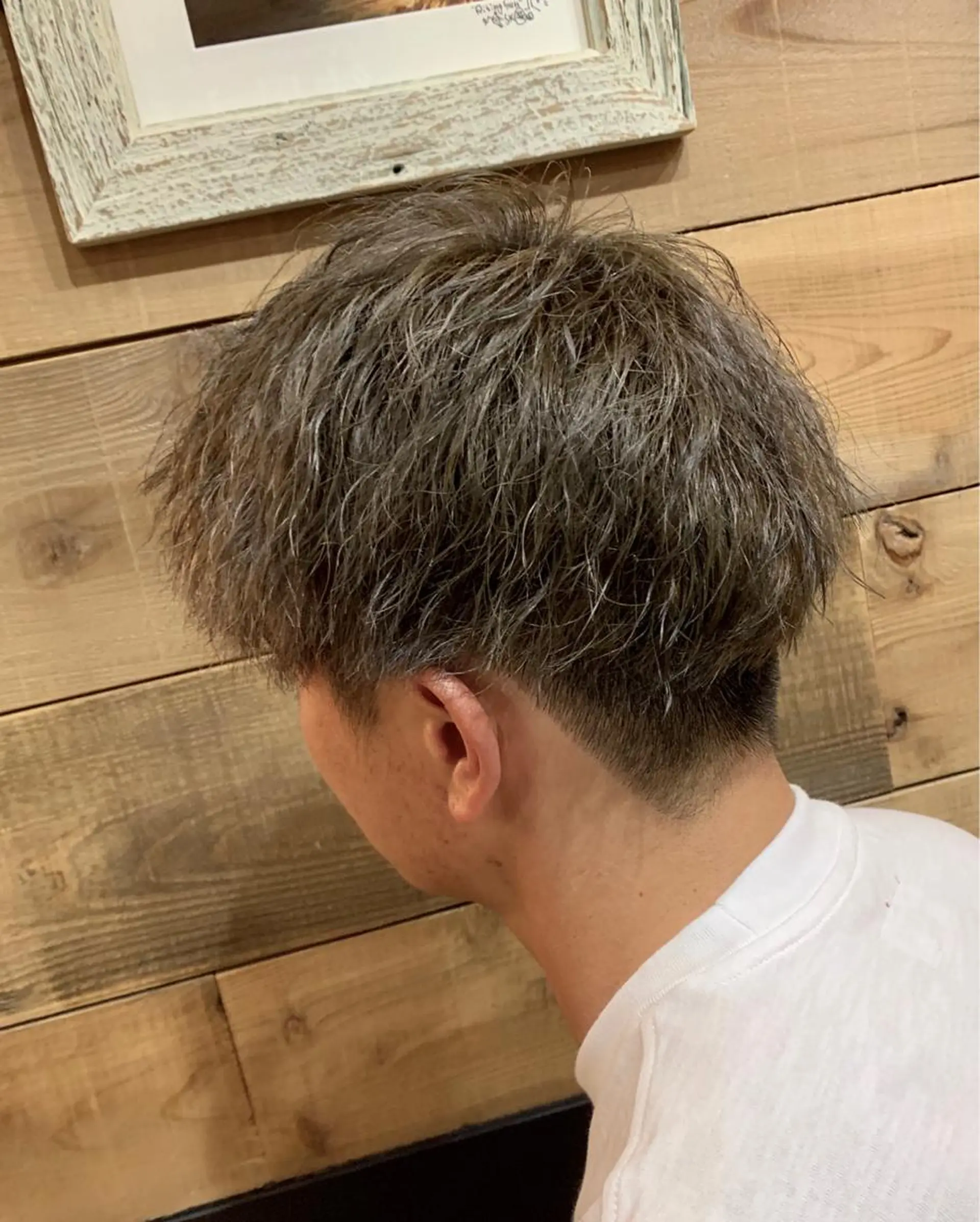 ショート メンズ カット ヘアカラー SHIAN 八王子👼鬼塚さやかのヘアスタイル