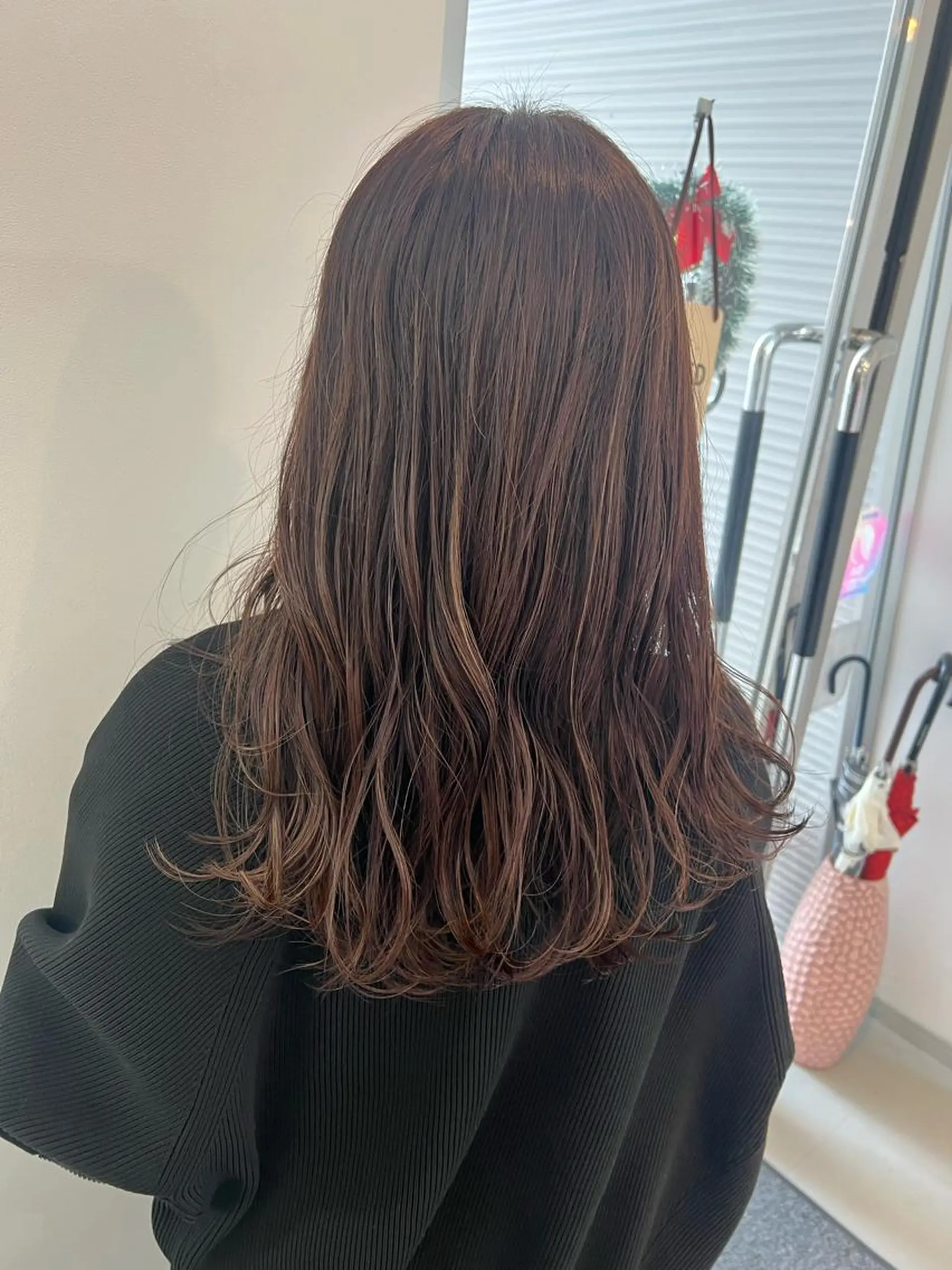 ロング カラー ヘアアレンジ カット ヘアカラー APREKO SAYAKAのヘアスタイル