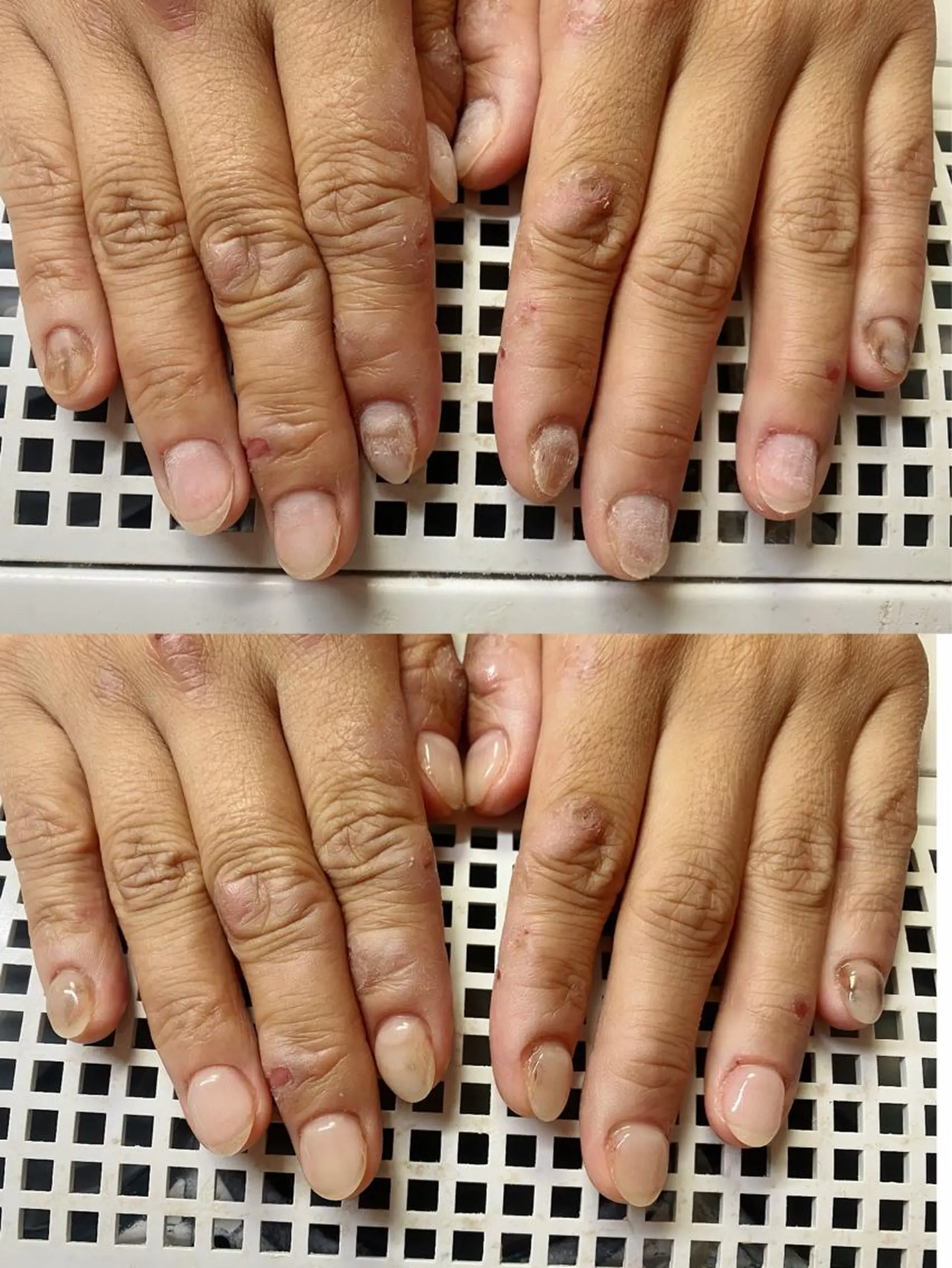 ロング カラー ネイル Q Free nailsのネイルデザイン