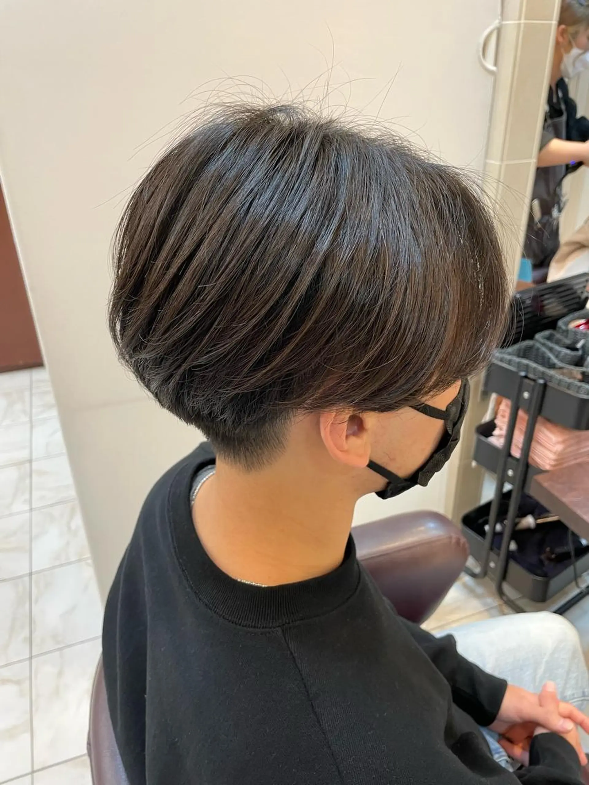 パーマ カット パーマ 野々山 直貴のヘアスタイル
