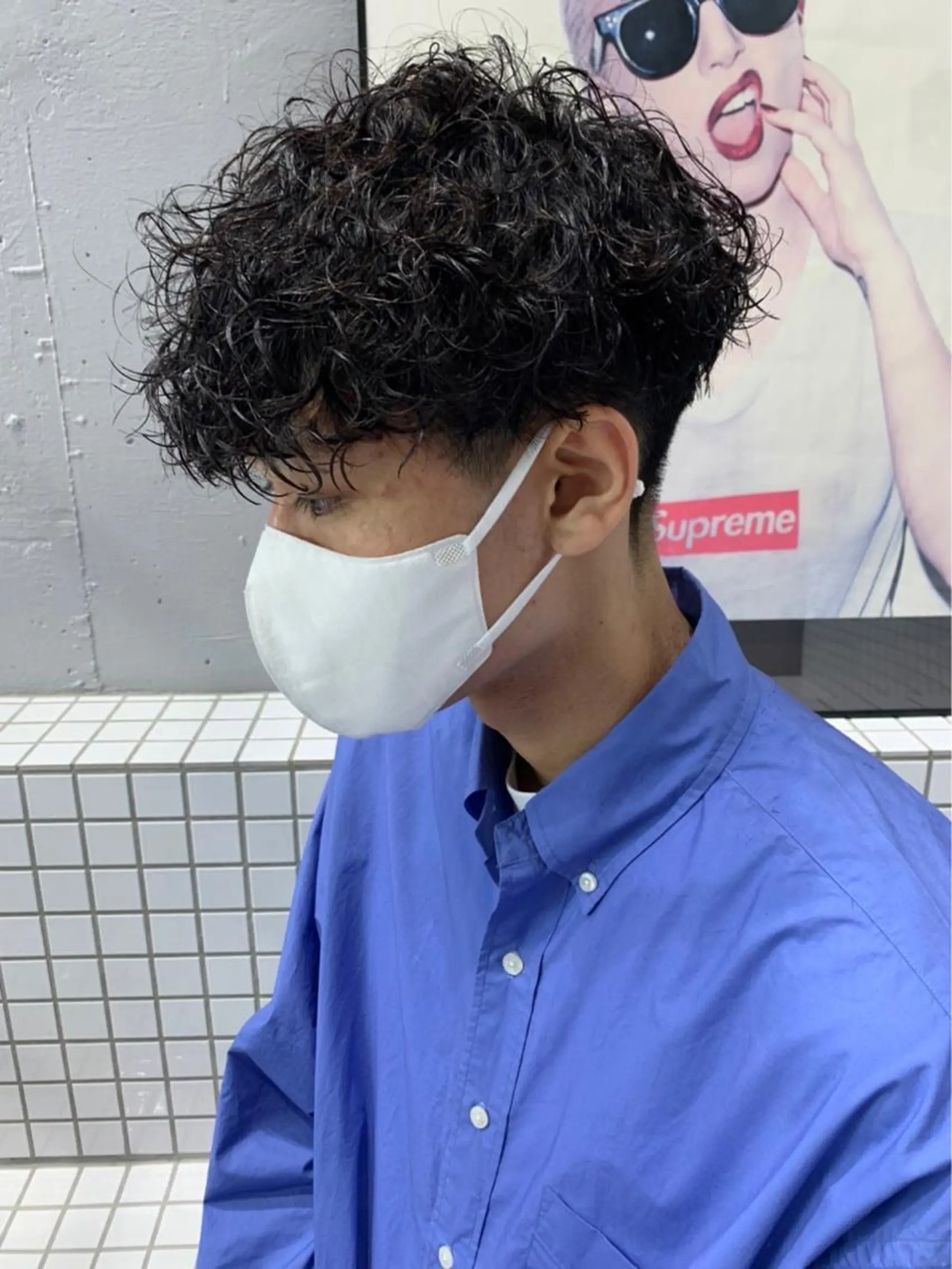 パーマ メンズ 新宿【メンズパーマ】 塩澤太一のヘアスタイル