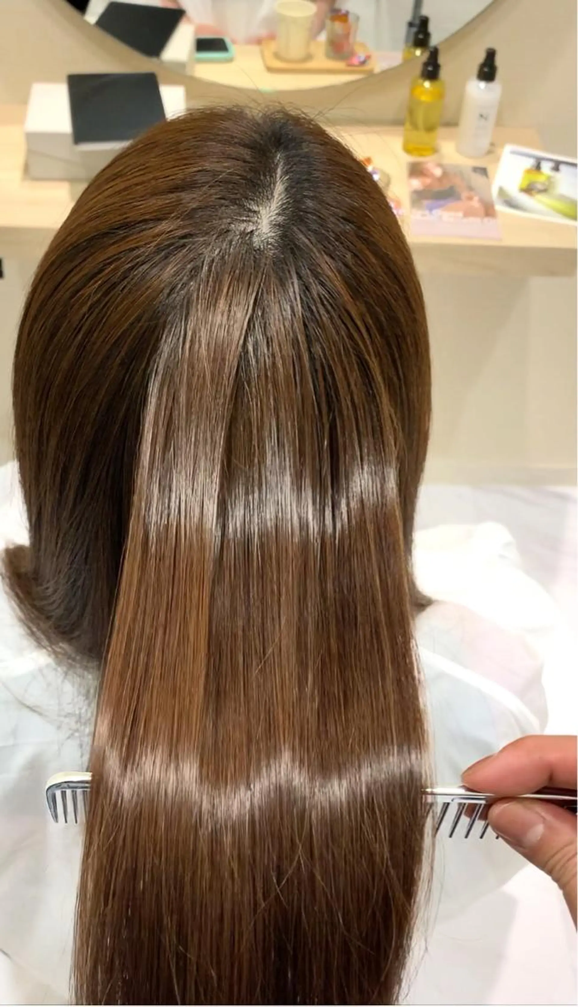 セミロング ヘアカラー トリートメント 丹野 圭太のヘアスタイル