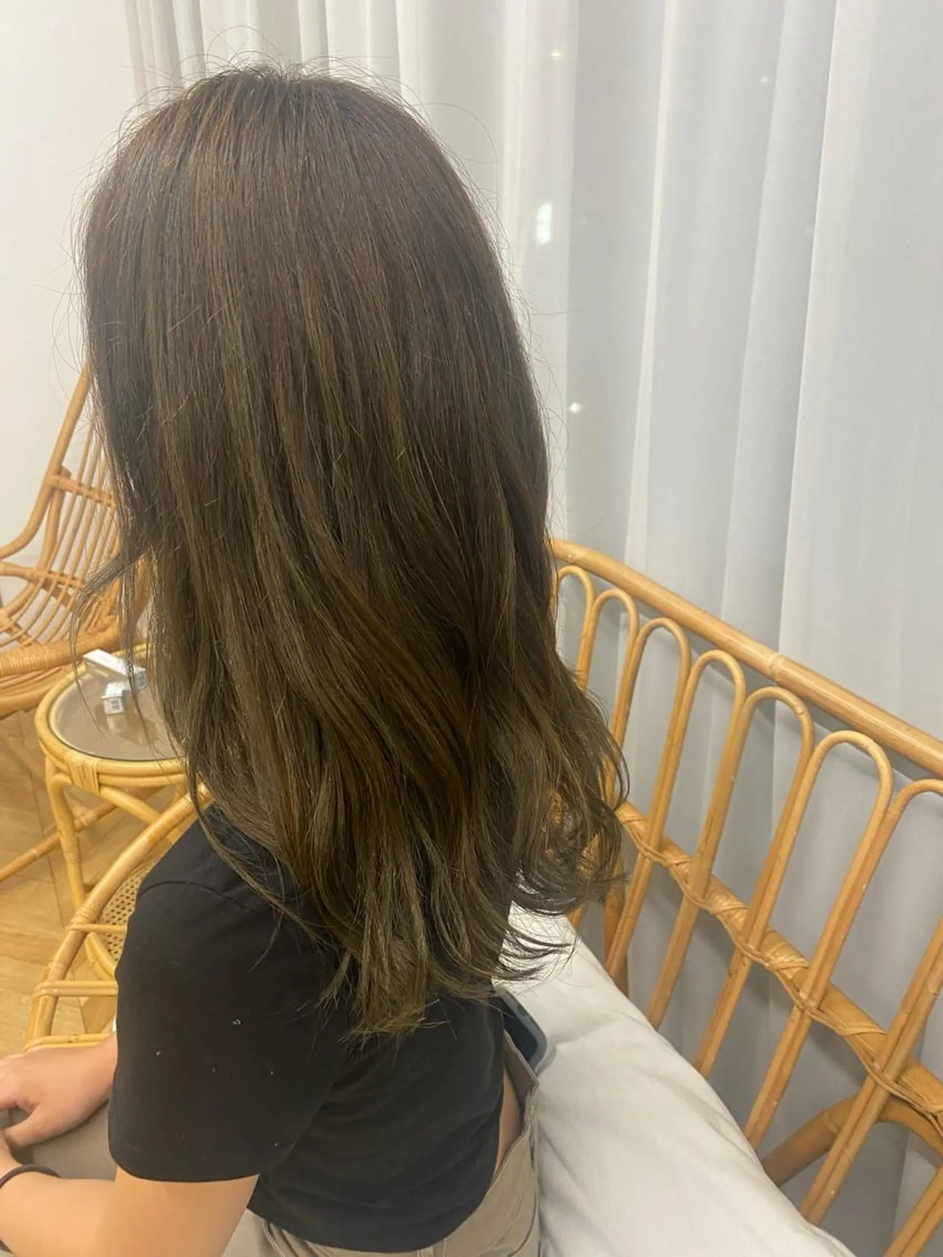 ロング カラー ハイライトカラー ハイライト funa/京都河原町 /艶髪/暖色のヘアスタイル