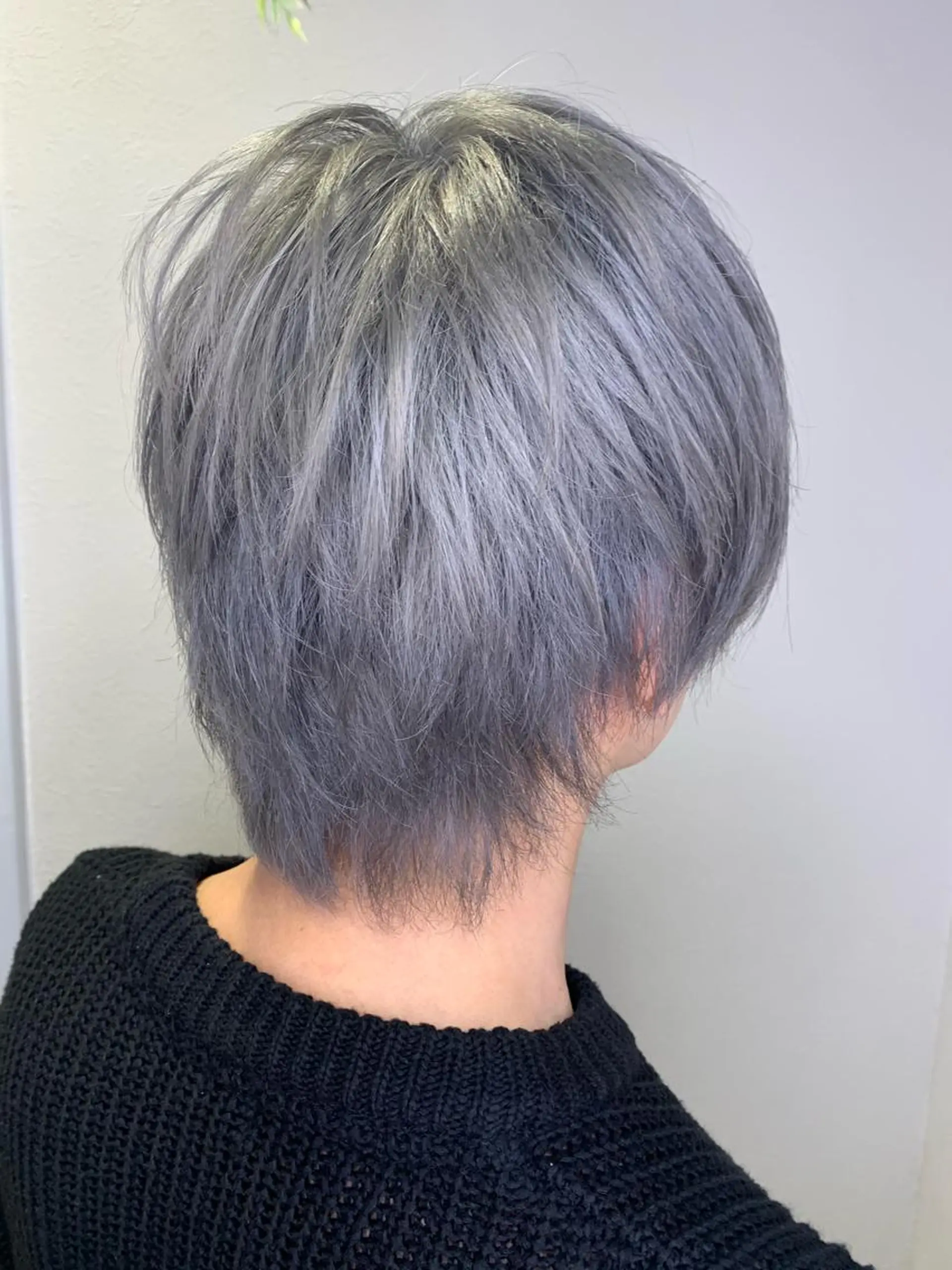 ショート カラー ヘアアレンジ ハイトーンカラー 髪質改善/縮毛/新宿 🫧SUZUKA🫧のヘアスタイル