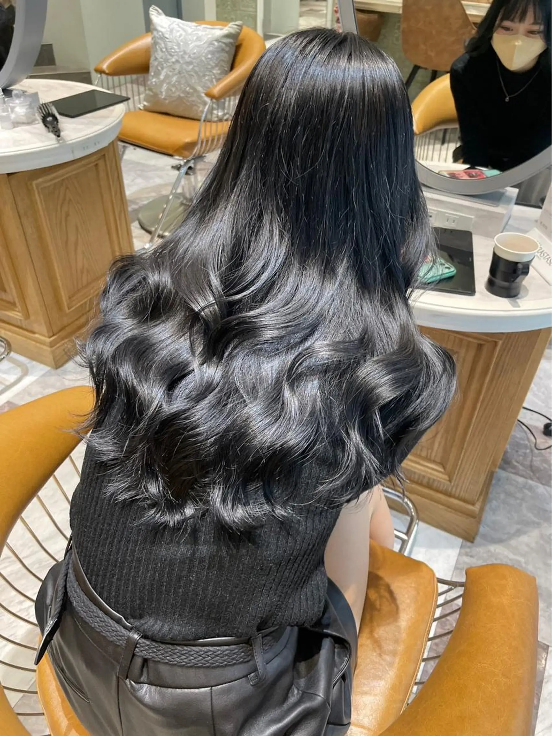 ロング トリートメント カット ヘアカラー トリートメント 🩵縮毛矯正・ボブ 岩原朋也🩵のヘアスタイル