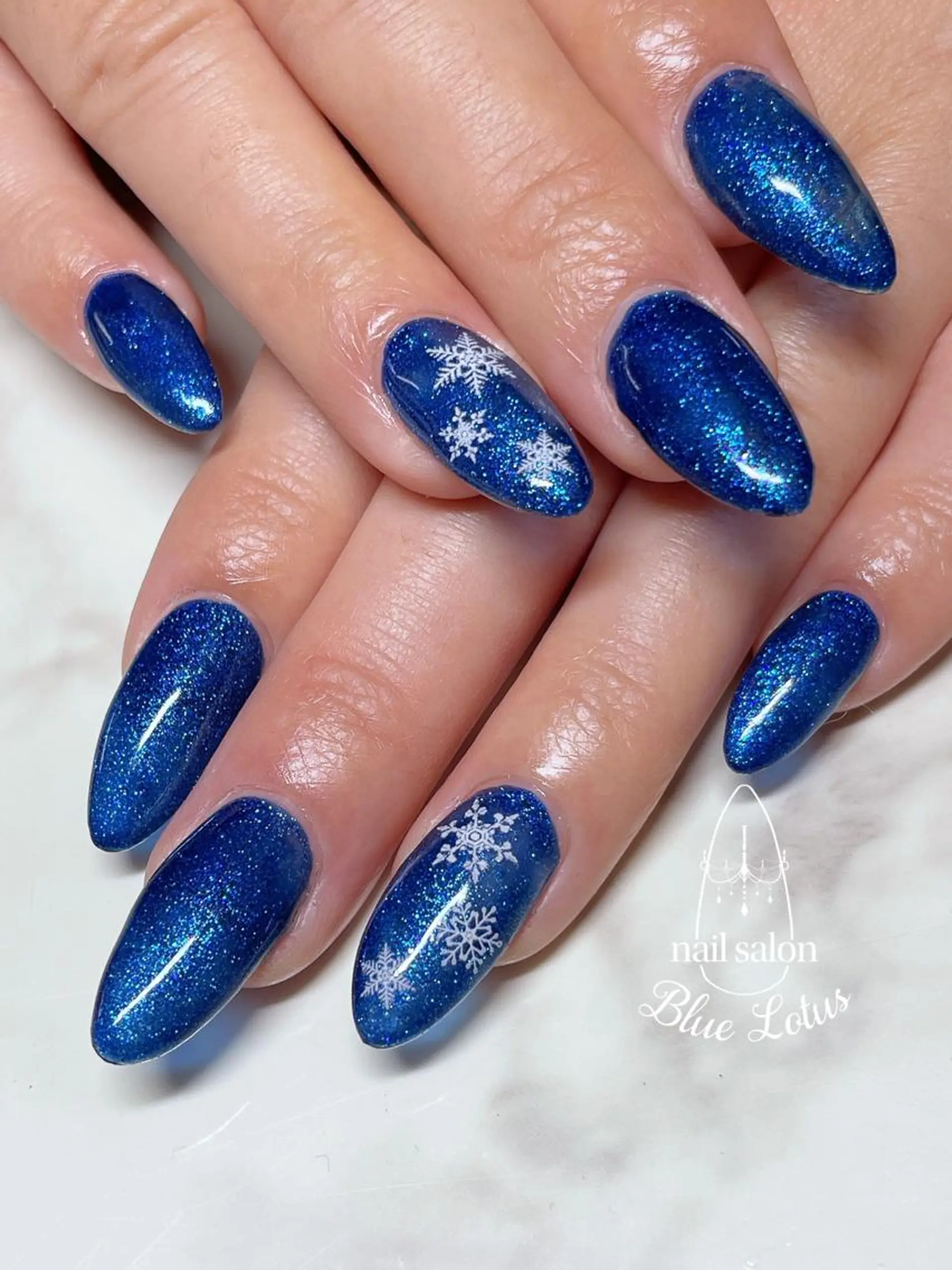 ネイル 長さ出し ジェルネイル 三浦 藍のネイルデザイン