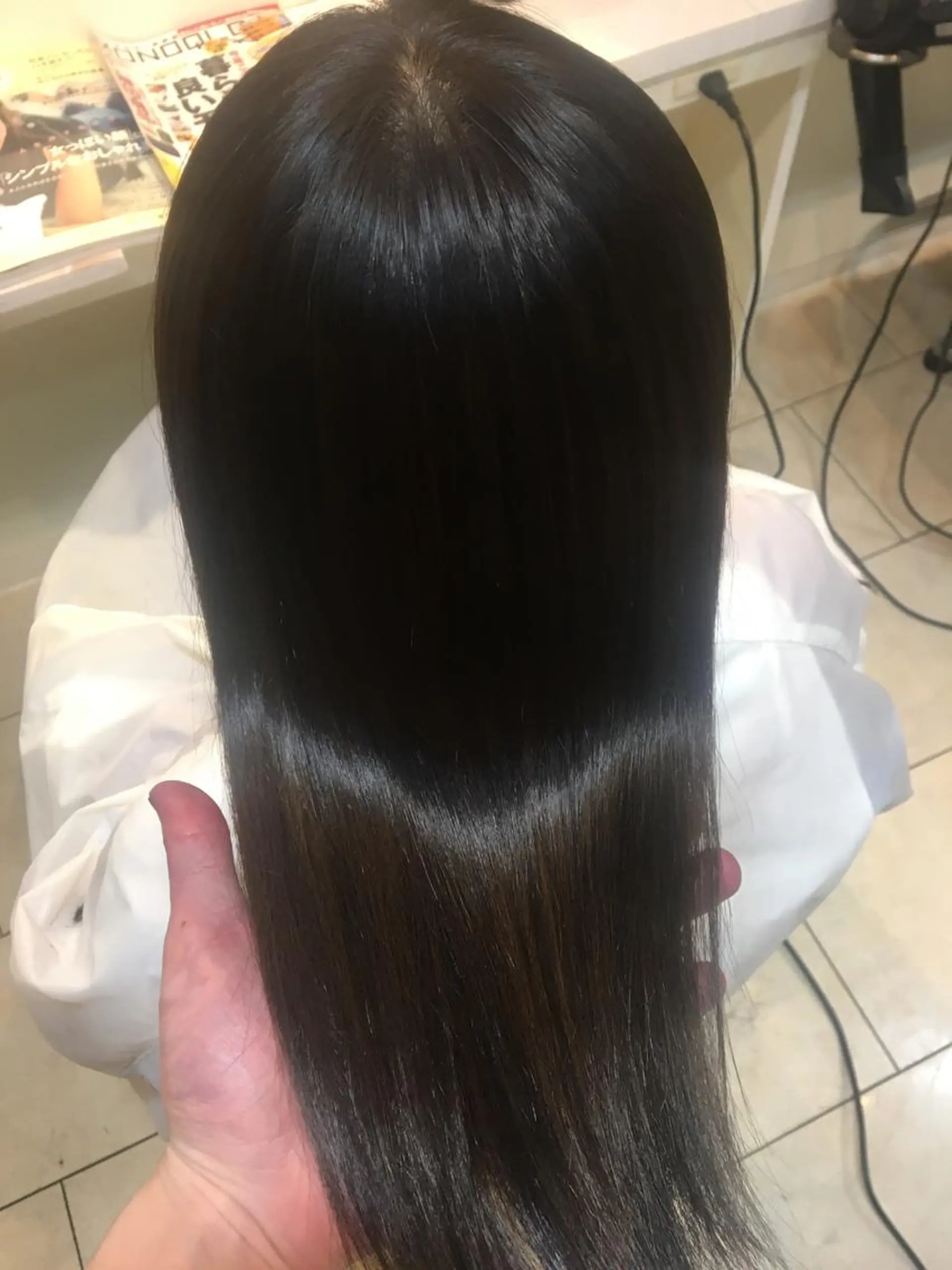 セミロング カラー セイヤ 艶髪再生師のヘアスタイル