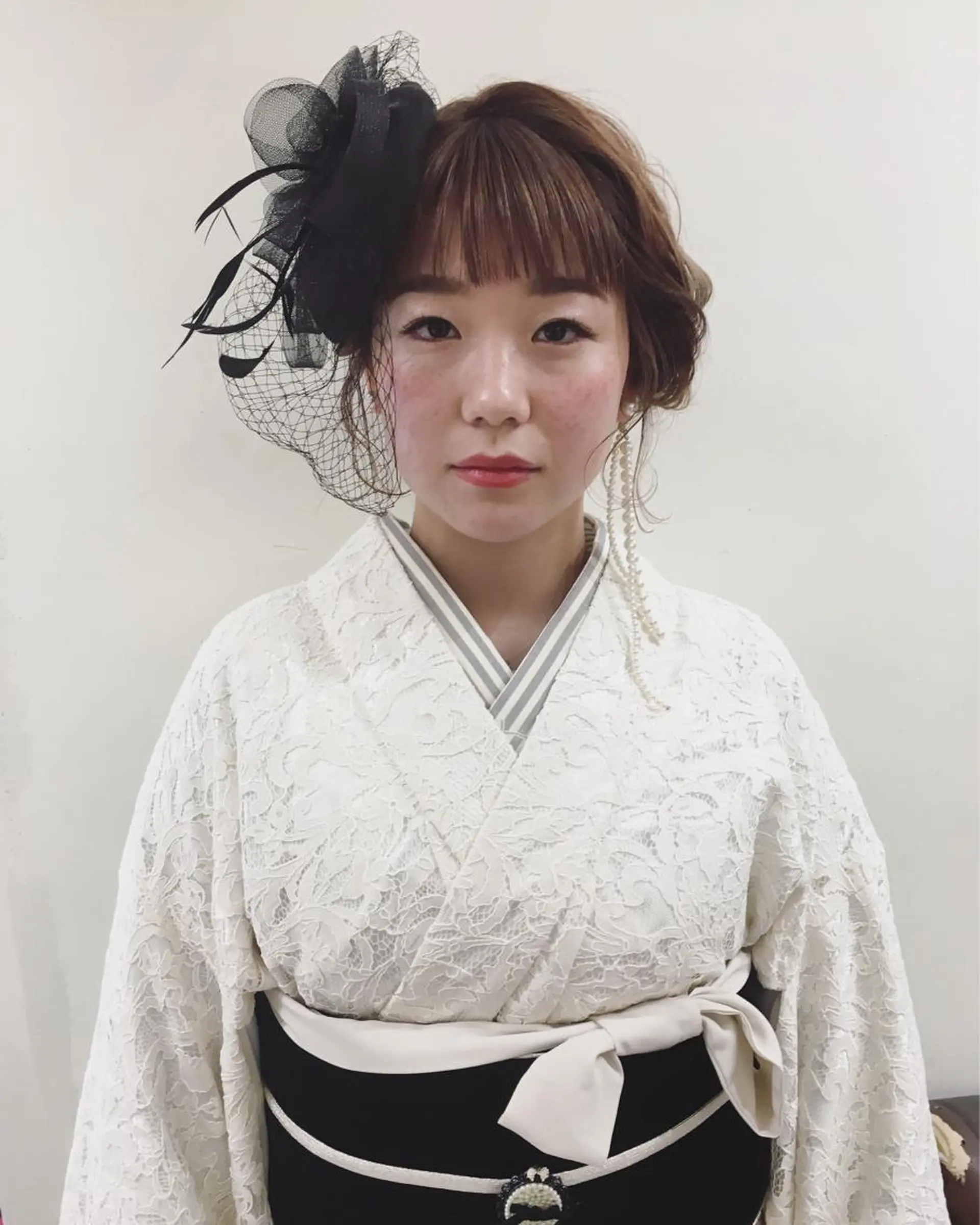 ミディアム ヘアアレンジ la fith所属・rico_by ヘアとアイブロウのヘアスタイル