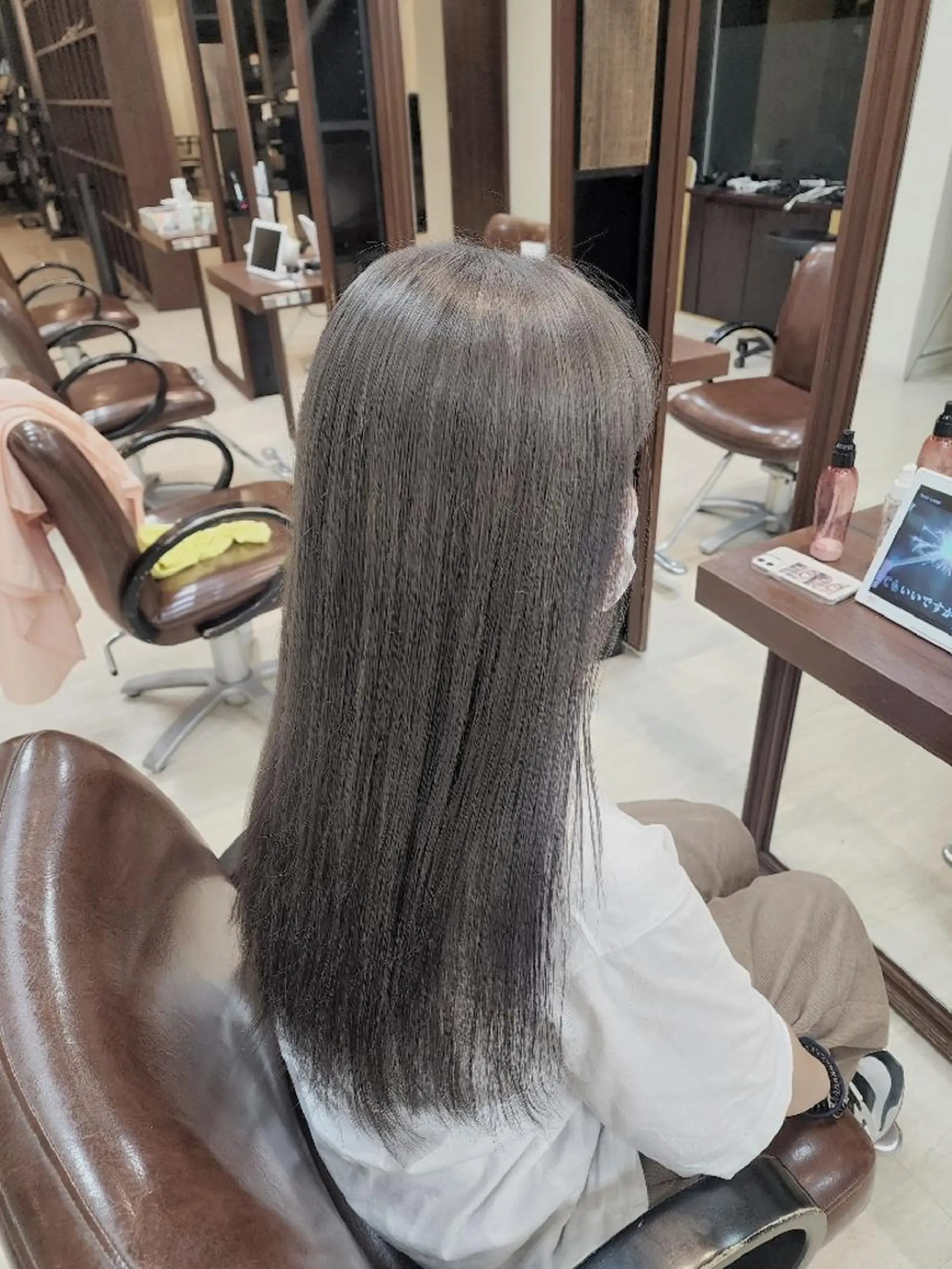 セミロング カラー 木村 直哉のヘアスタイル