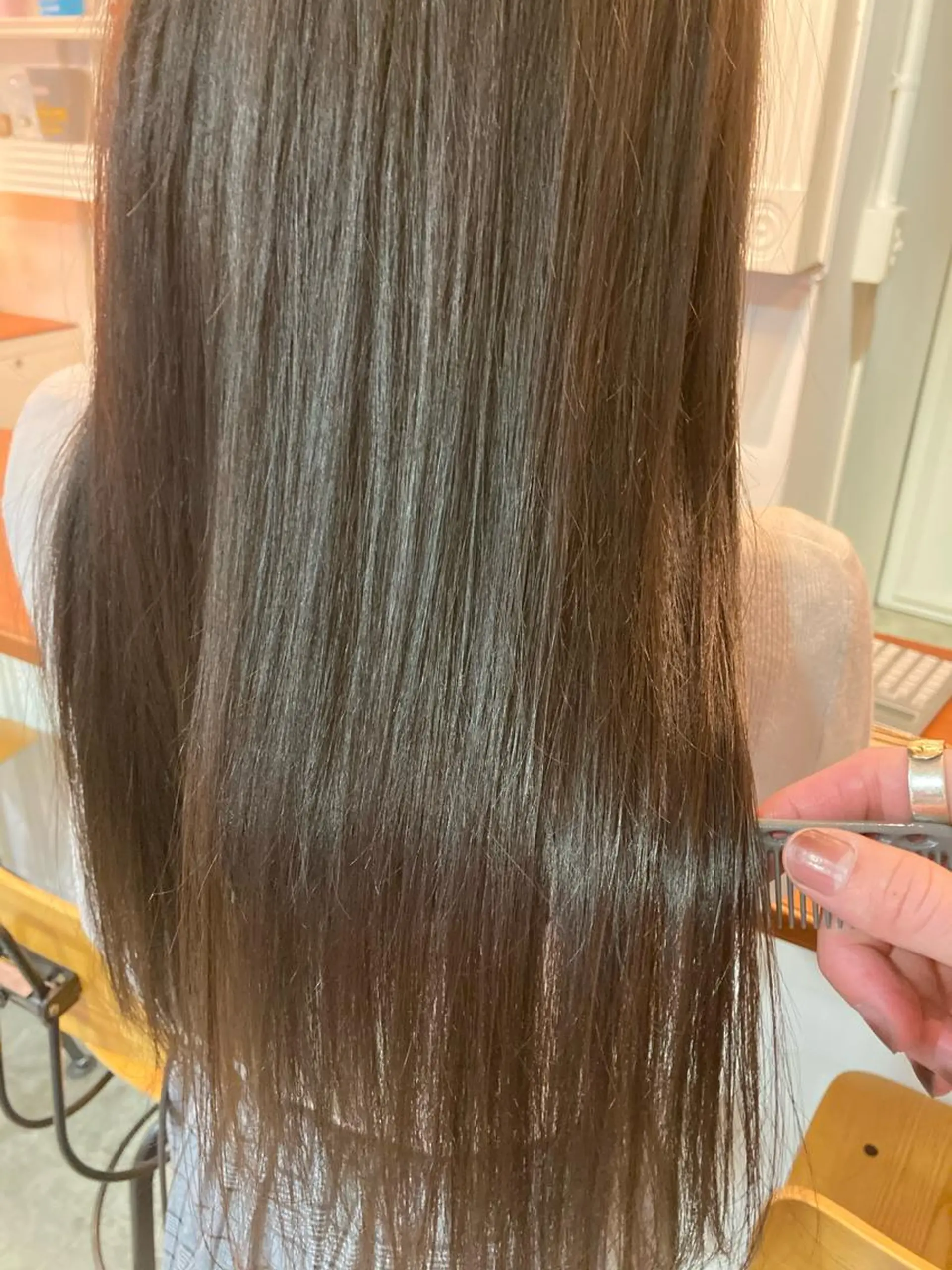 ロング カット 縮毛矯正 トリートメント メンズ特化 TAKUYAのヘアスタイル