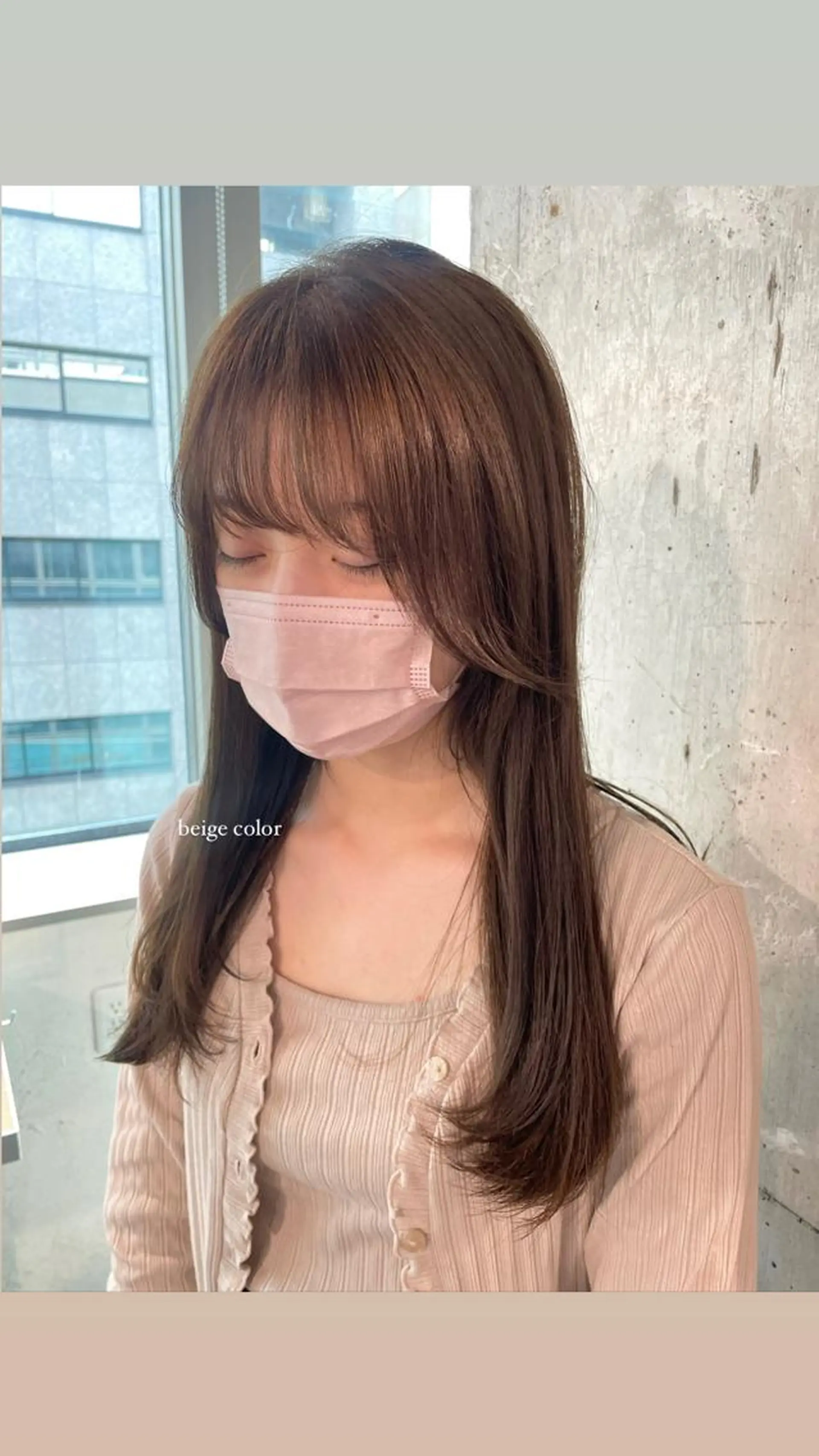 ロング カラー パーマ ヘアアレンジ メンズ キッズ ネイル マツエク・マツパ アイブロウ 透明感カラー・レイヤ ー🎀amika🎀のヘアスタイル