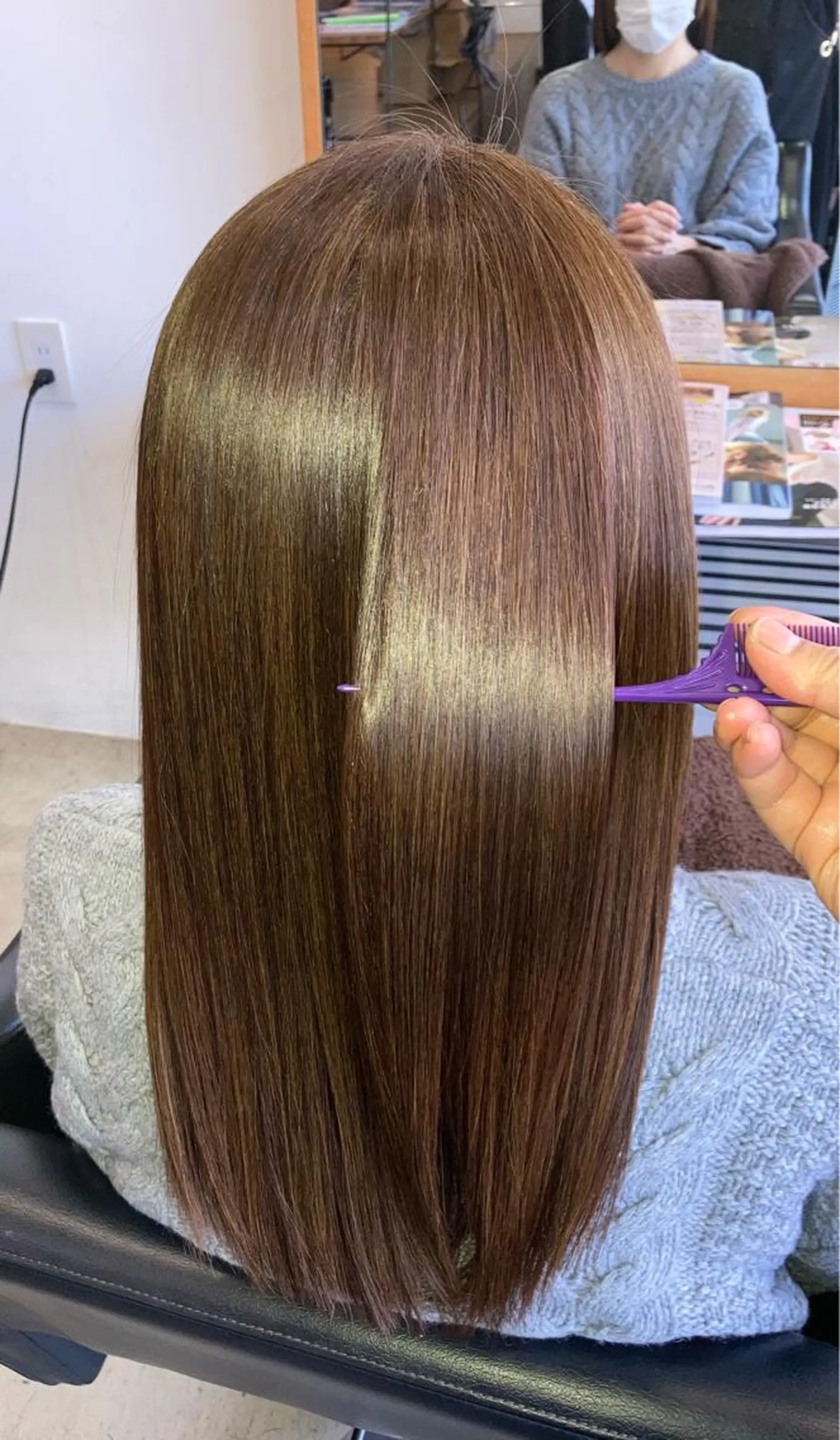 ロング 髪質改善 トリートメント トリートメント 平野 朋未のヘアスタイル