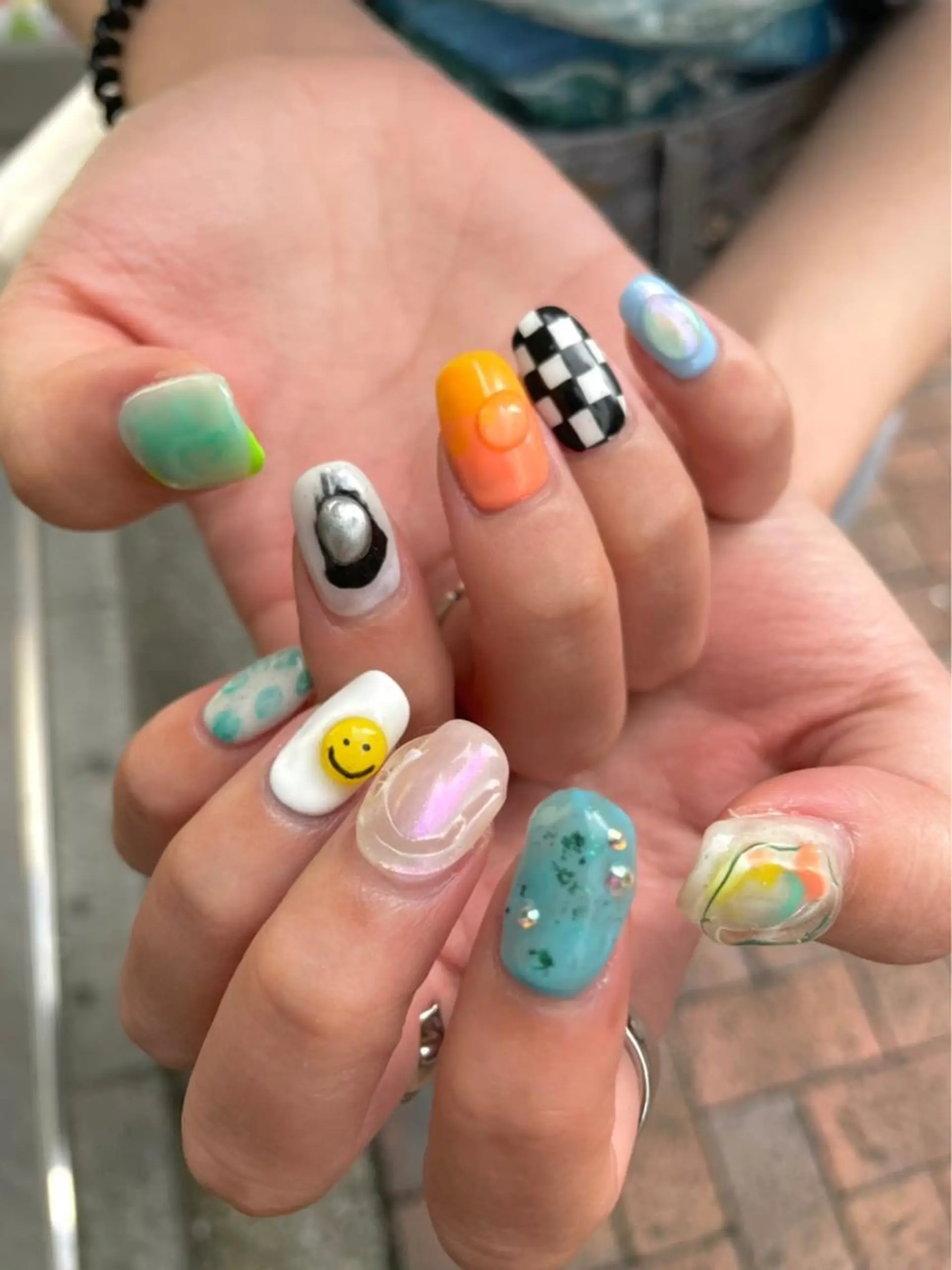 ネイル アートネイル ハンドネイル hair&nail ☯️アイリ☯️のネイルデザイン