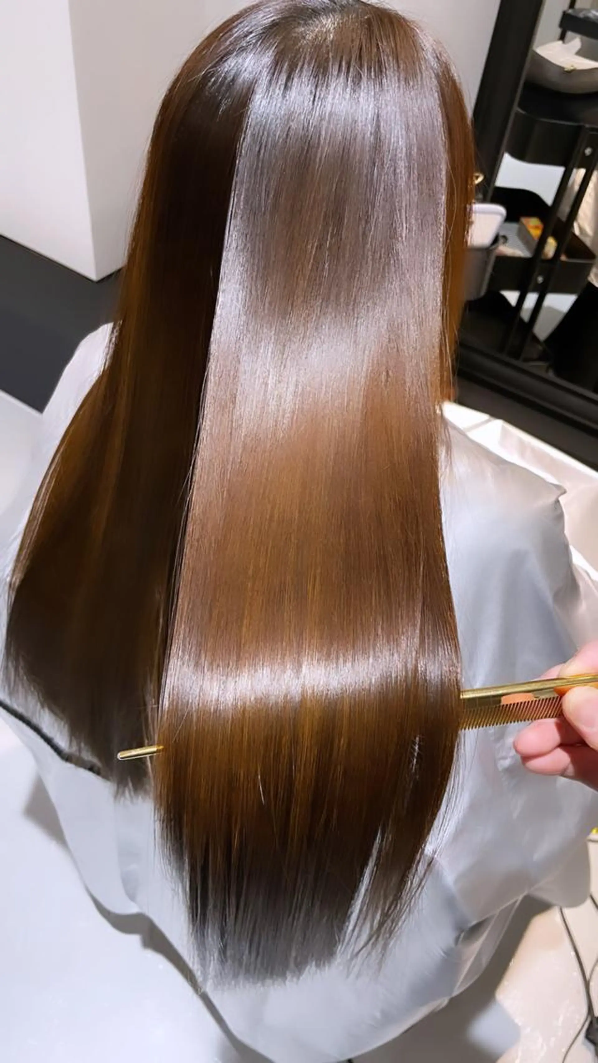 ロング カット ヘアカラー トリートメント 永井龍🫧金山🫧 徒歩1分🚶のヘアスタイル