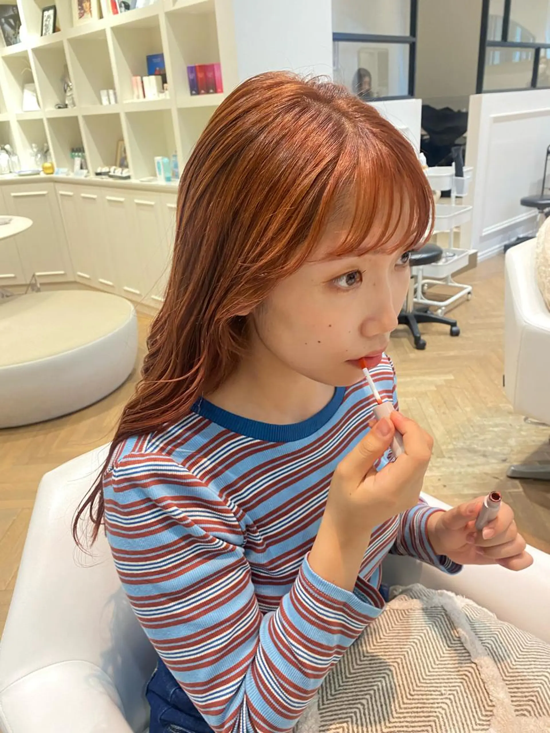 ロング カラー 増井 彩乃のヘアスタイル