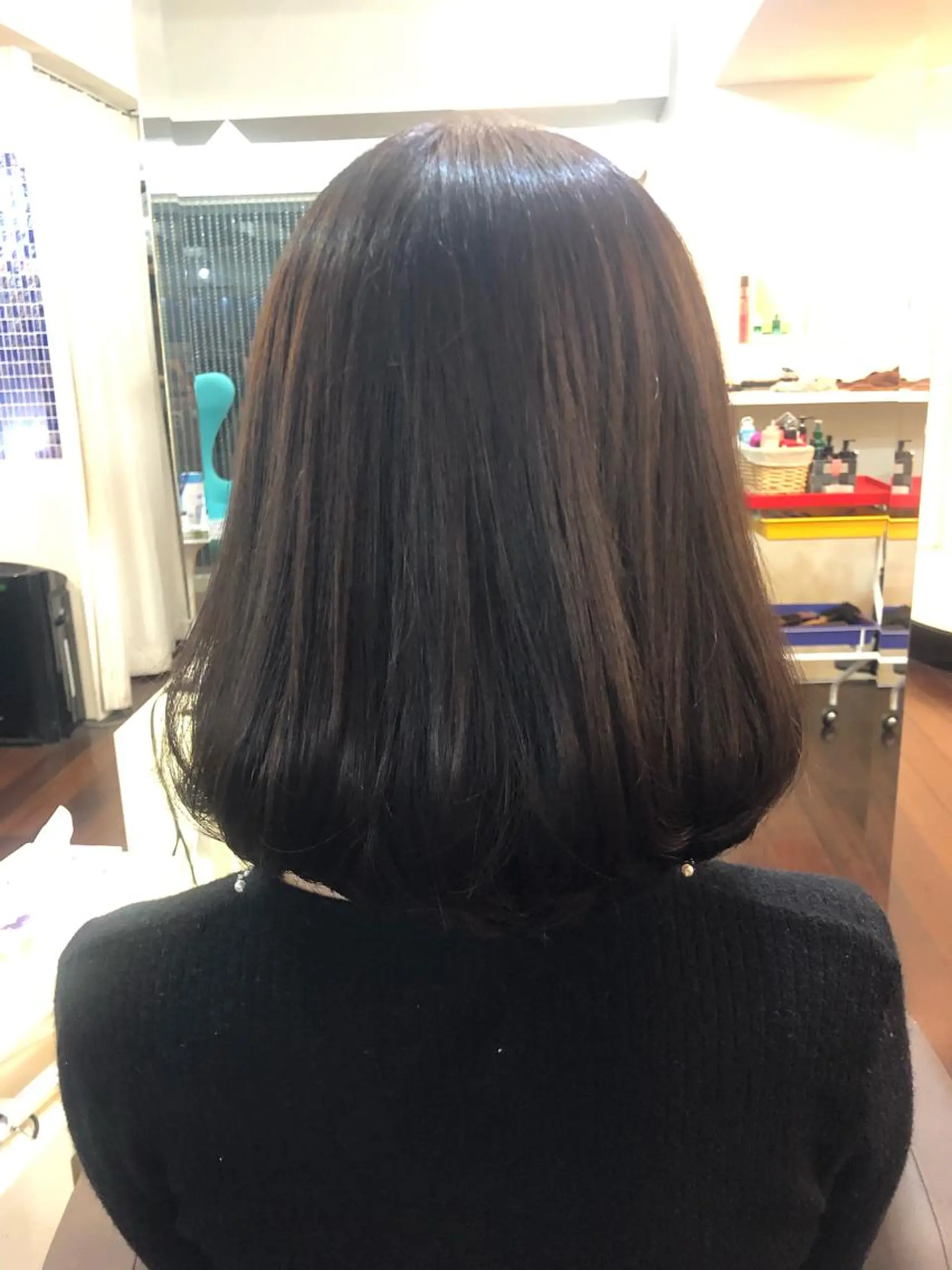 ミディアム ボブ 菅 翔太のヘアスタイル