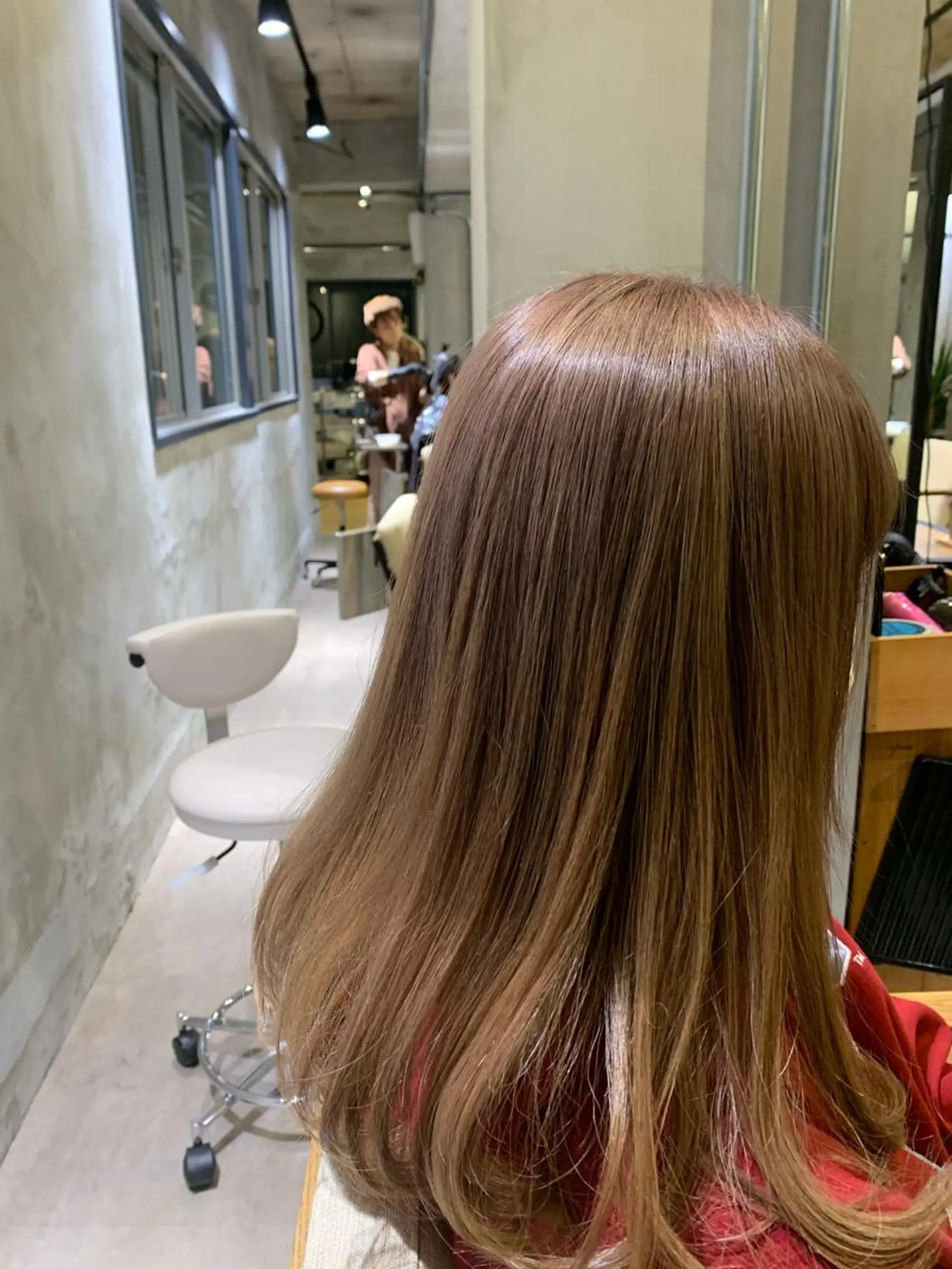 ロング カラー パーマ ヘアアレンジ メンズ ベージュカラー デザインカラー カット ヘアカラー トリートメント Sia中野新橋 『JUNYA』のヘアスタイル