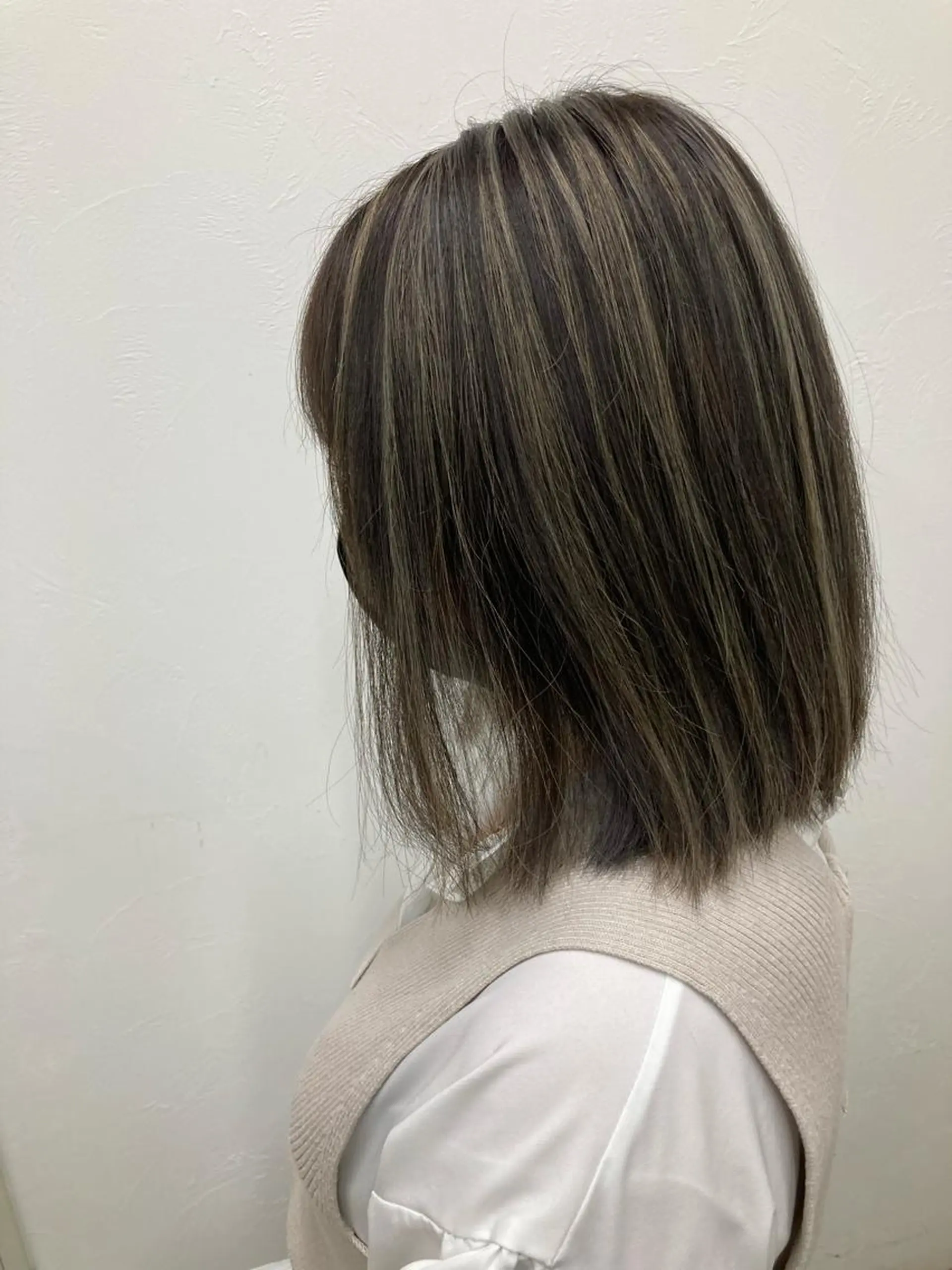 ミディアム カラー ハイライトカラー ハイライト ヘアカラー 新田龍之輔 →メンズ／派手髪のヘアスタイル