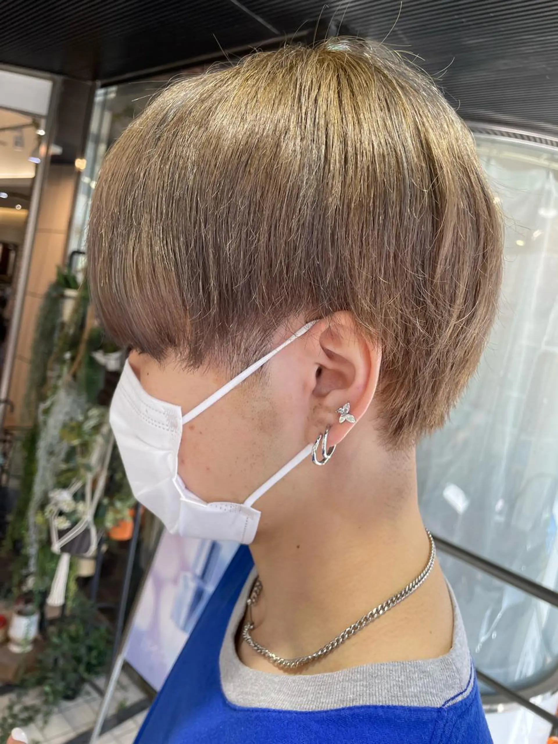 カラー メンズ メンズハイトーン ハイトーンカラー メンズ/艶髪/カラー サクラ🌸のヘアスタイル