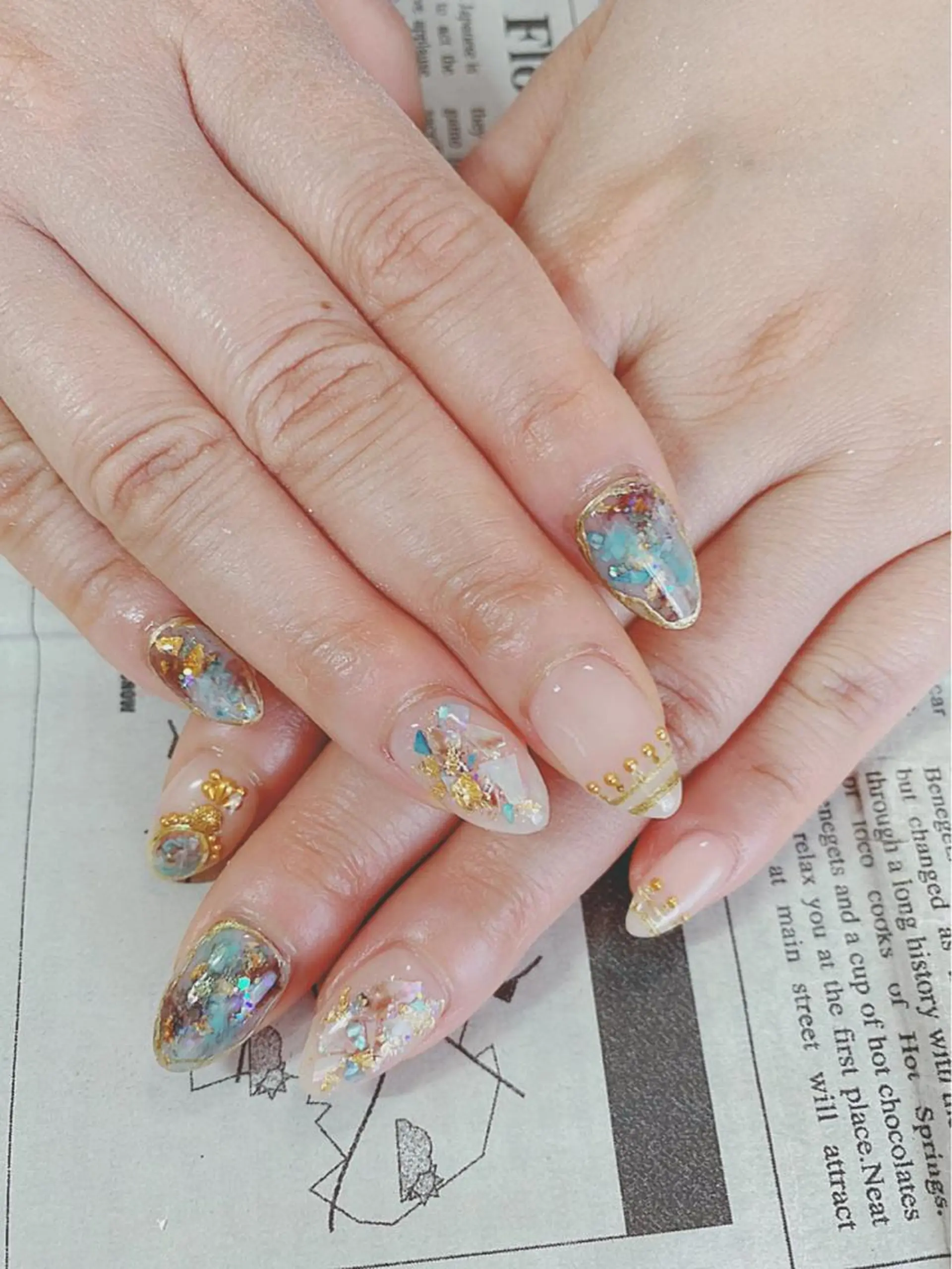 ネイル 森山 舞のネイルデザイン