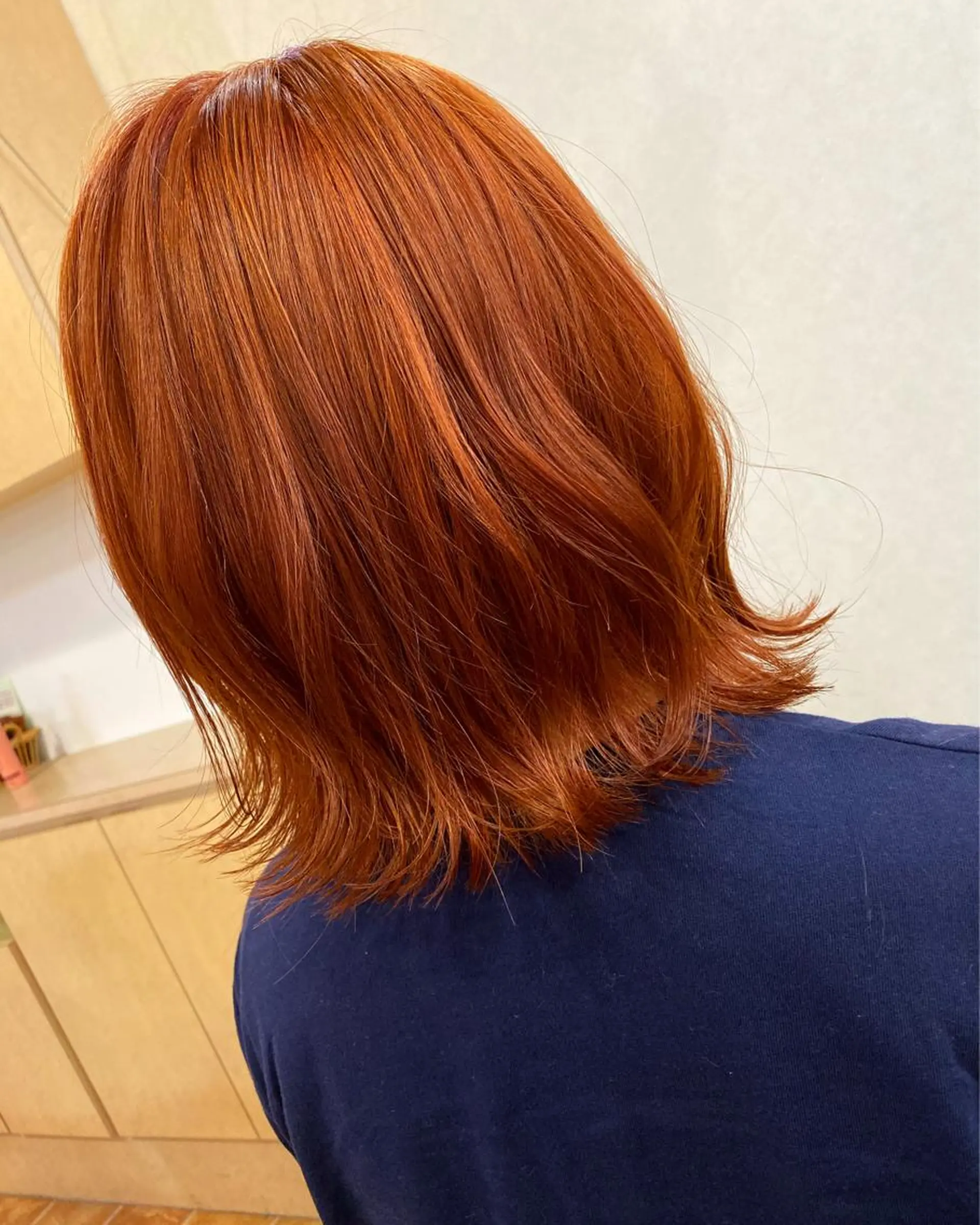 ミディアム カラー カット ヘアカラー トリートメント 荒木 ひろかのヘアスタイル