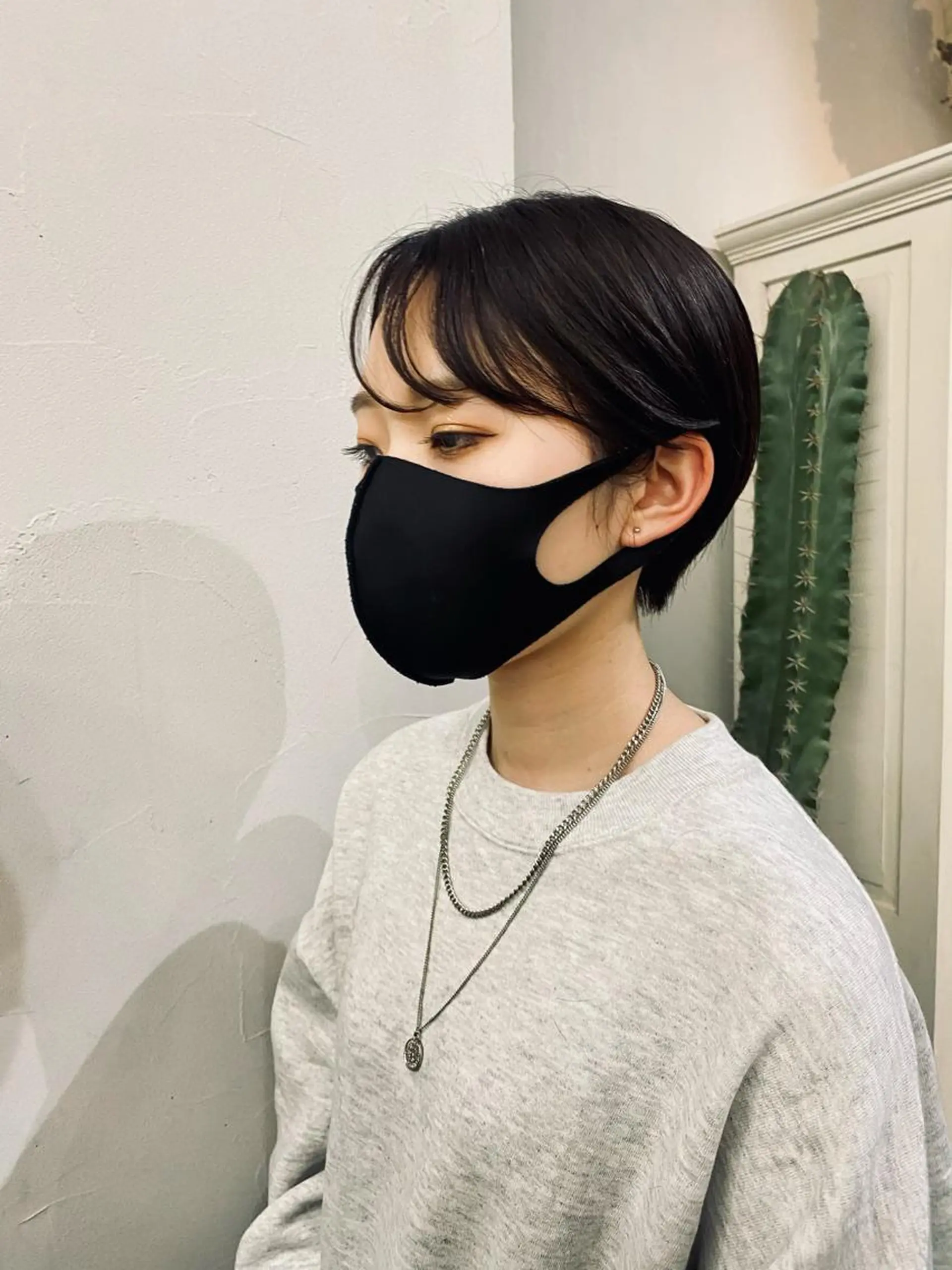 ショート ハンサムショート ショートヘア devellope所属・宮腰 瑠果のヘアスタイル