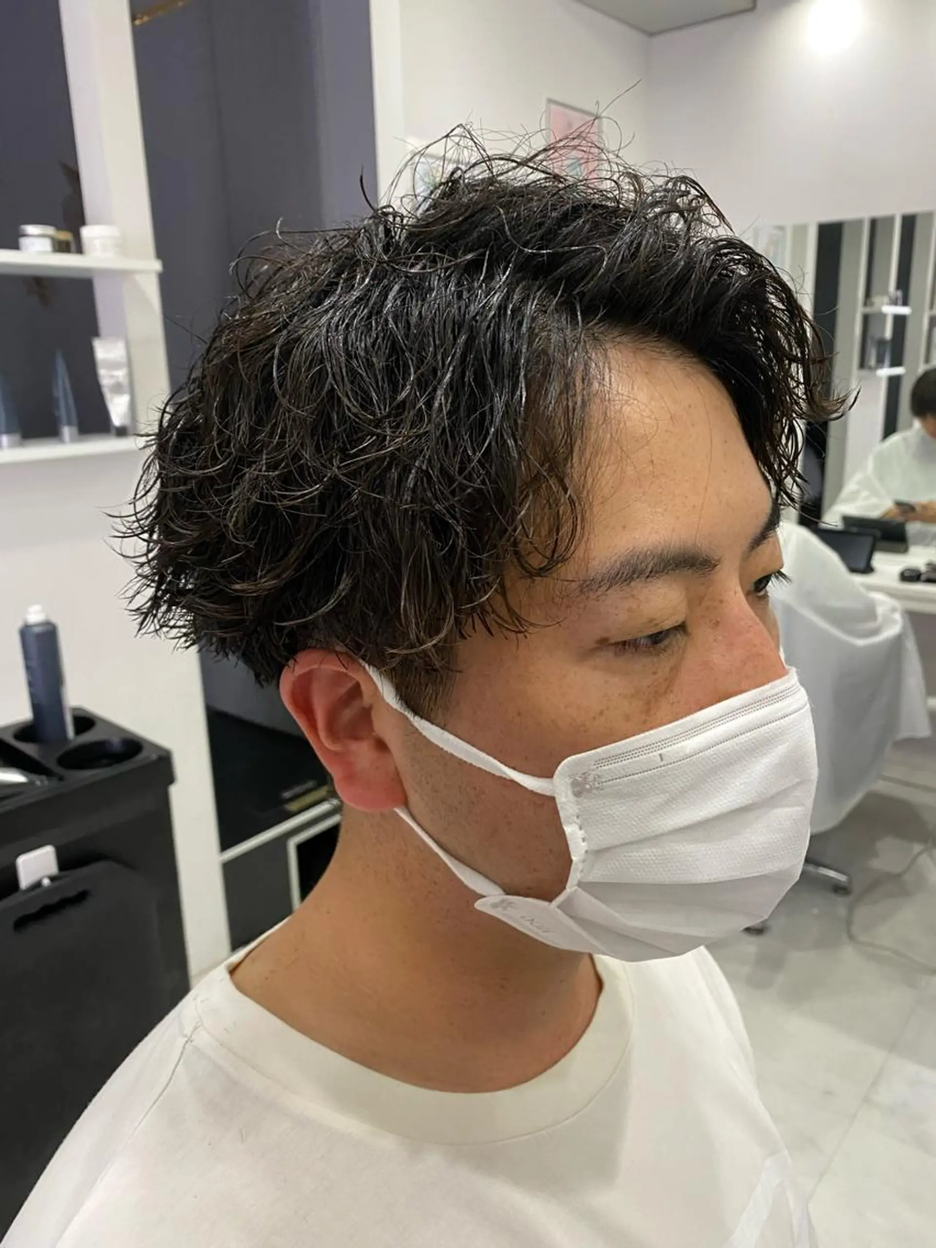 パーマ メンズ 🟣メンズパーマ 川端 永遠🟣のヘアスタイル