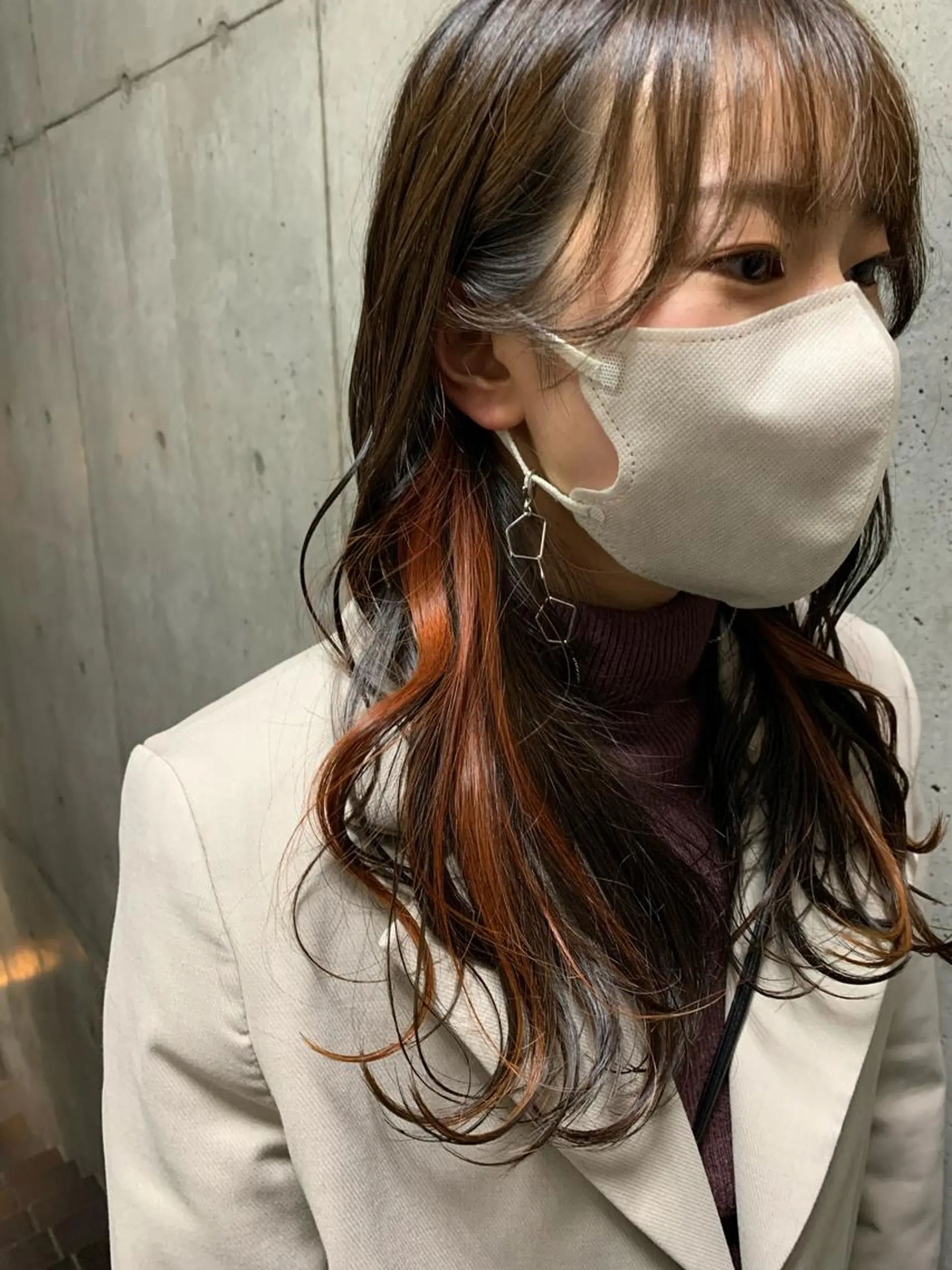 ミディアム カラー Daigo Sasakiのヘアスタイル