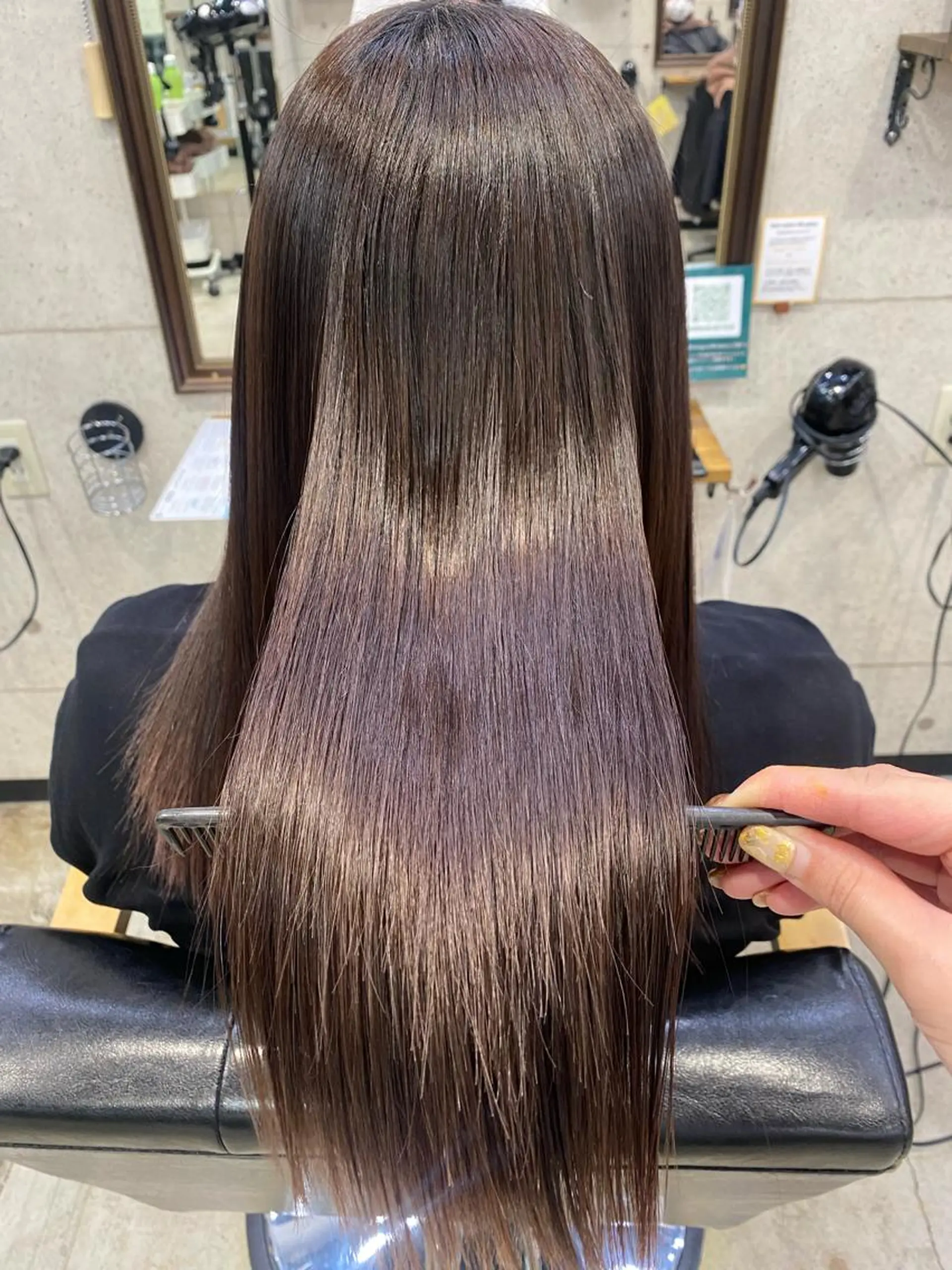 ロング 【透明感カラー‎✨】 中島日菜のヘアスタイル