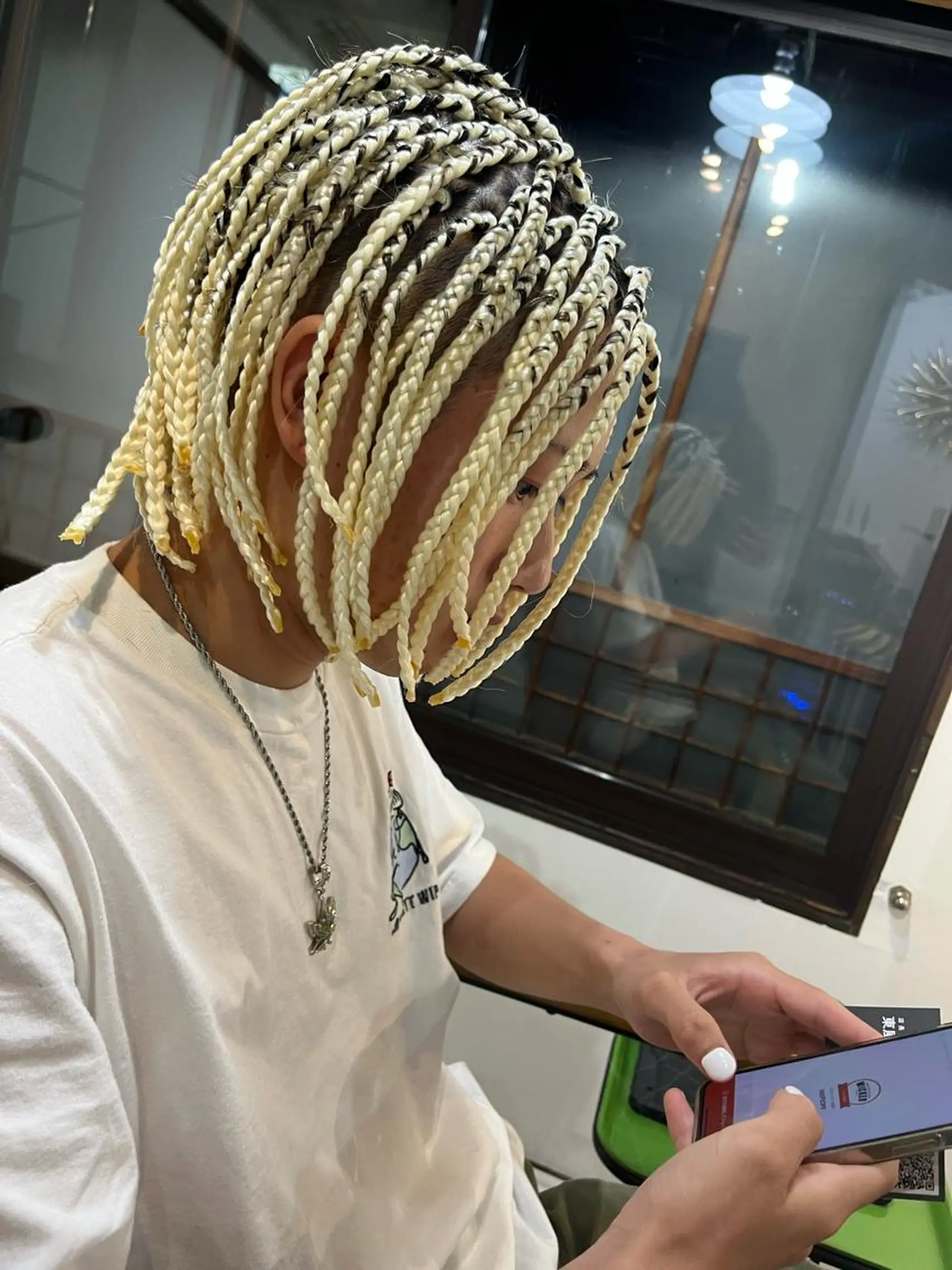 ショート ヘアアレンジ メンズ メンズパーマ メンズツイストパーマ ツイストパーマ 東風上 亮介のヘアスタイル