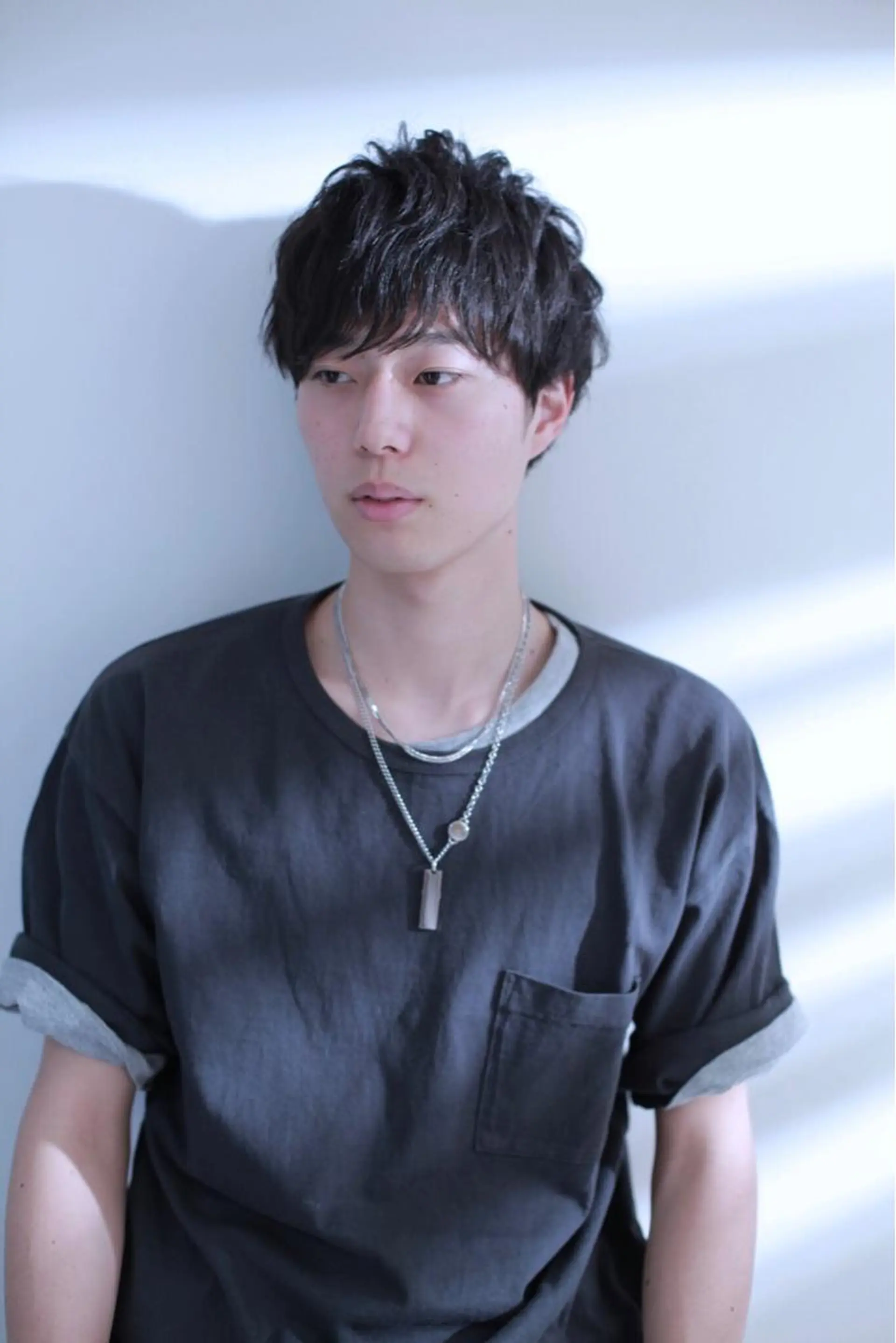 パーマ メンズ 髪質改善/イルミナ/ 城崎のヘアスタイル