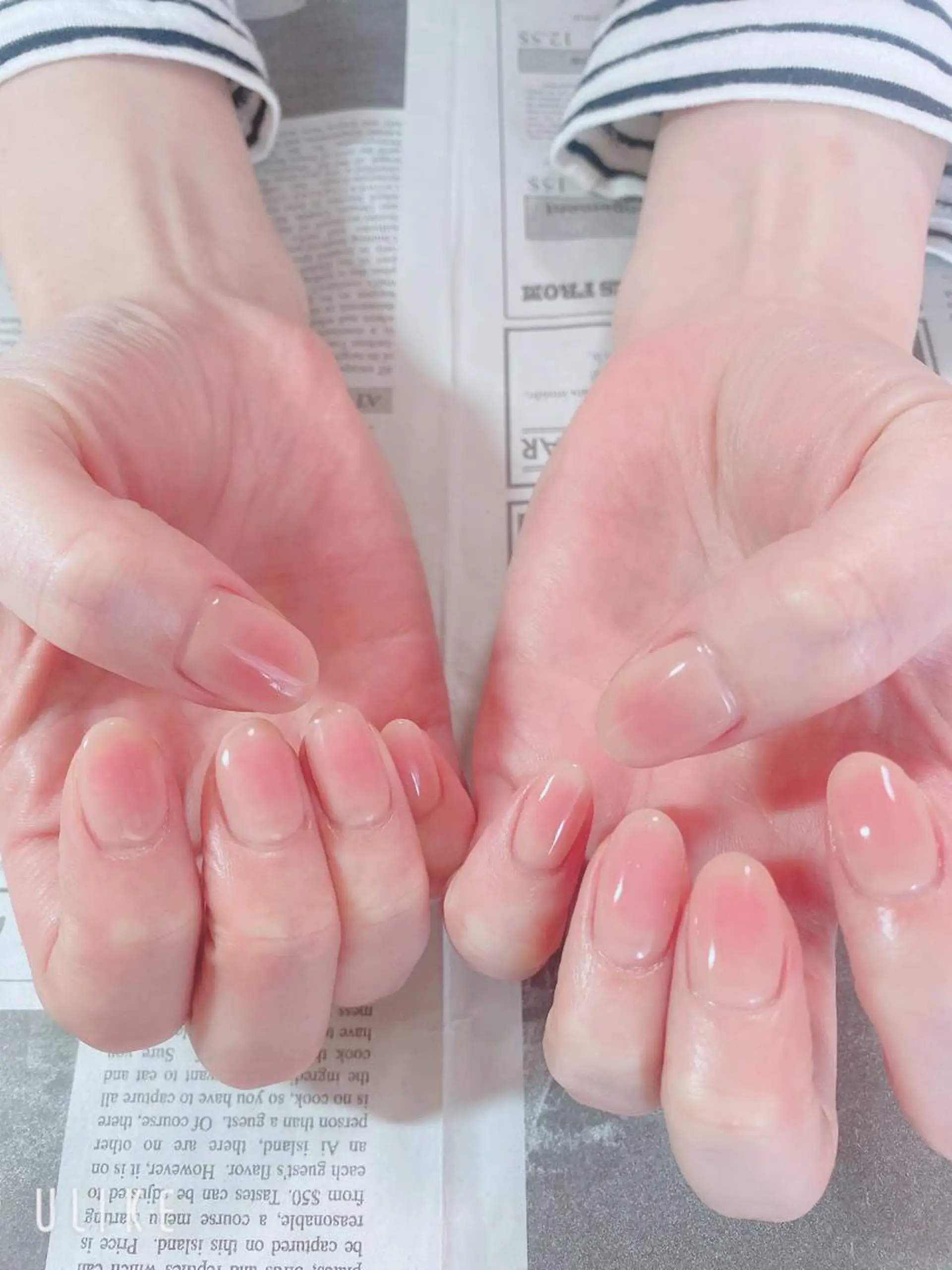 ネイル ハンドネイル ハンドケア 森山 舞のネイルデザイン