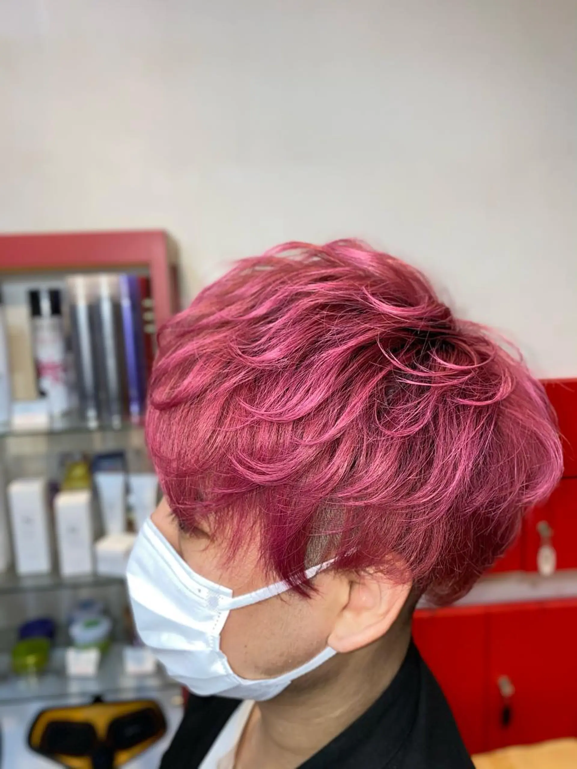 メンズ ゆぴ☾‪/推しカラー /ハイトーンのヘアスタイル