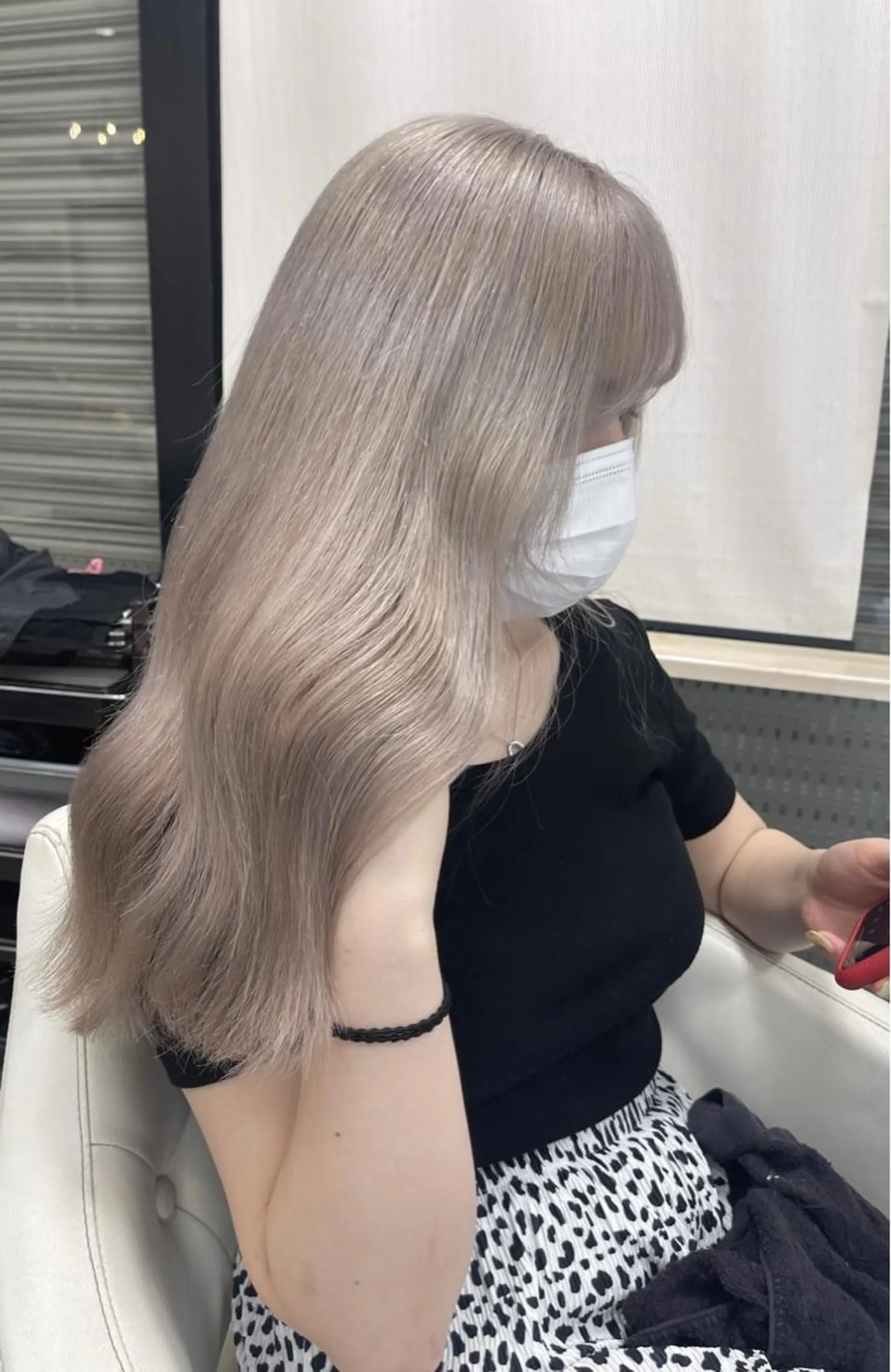 ロング LAME所属・RU NAのヘアスタイル