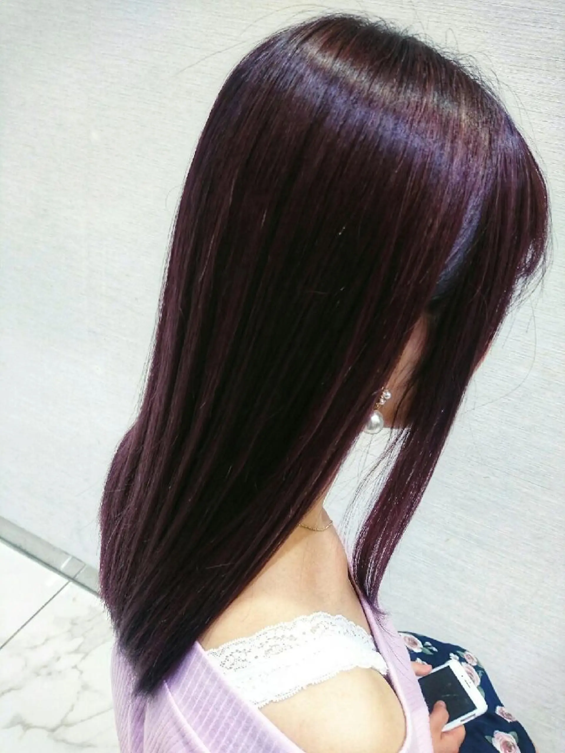 セミロング カラー ヘアカラー トリートメント REM 阿佐ヶ谷所属・REM【阿佐ヶ谷】 MEGUのヘアスタイル